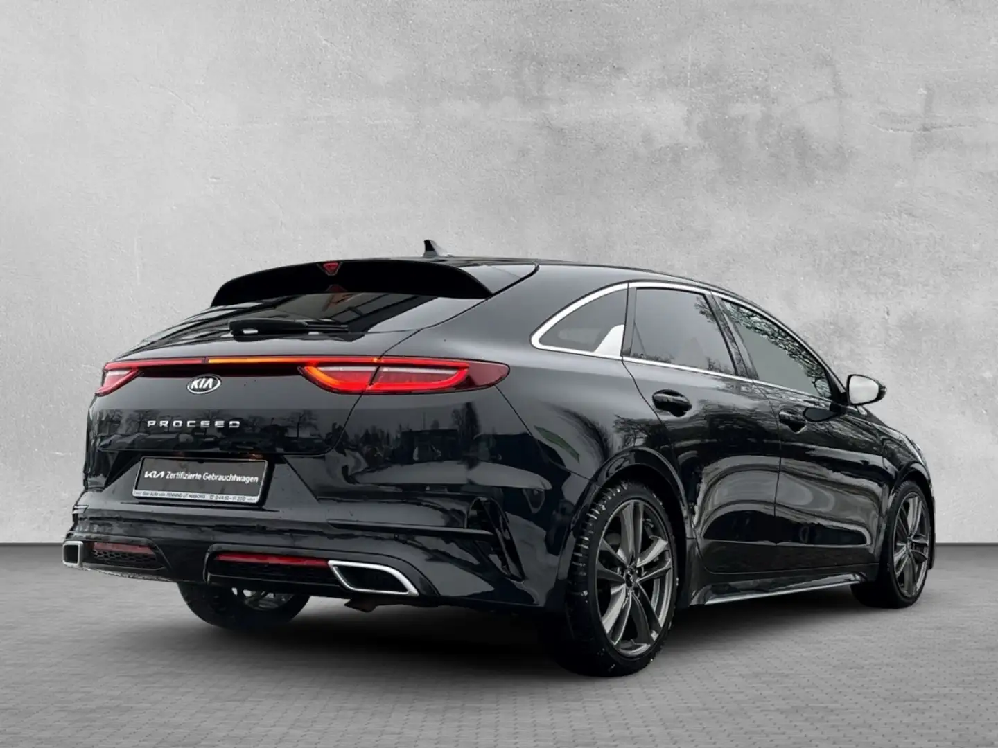 Kia ProCeed / pro_cee'd 1.5 GT-LINE TECH- & NAV-PAKET BI-LED ACC Schwarz - 2