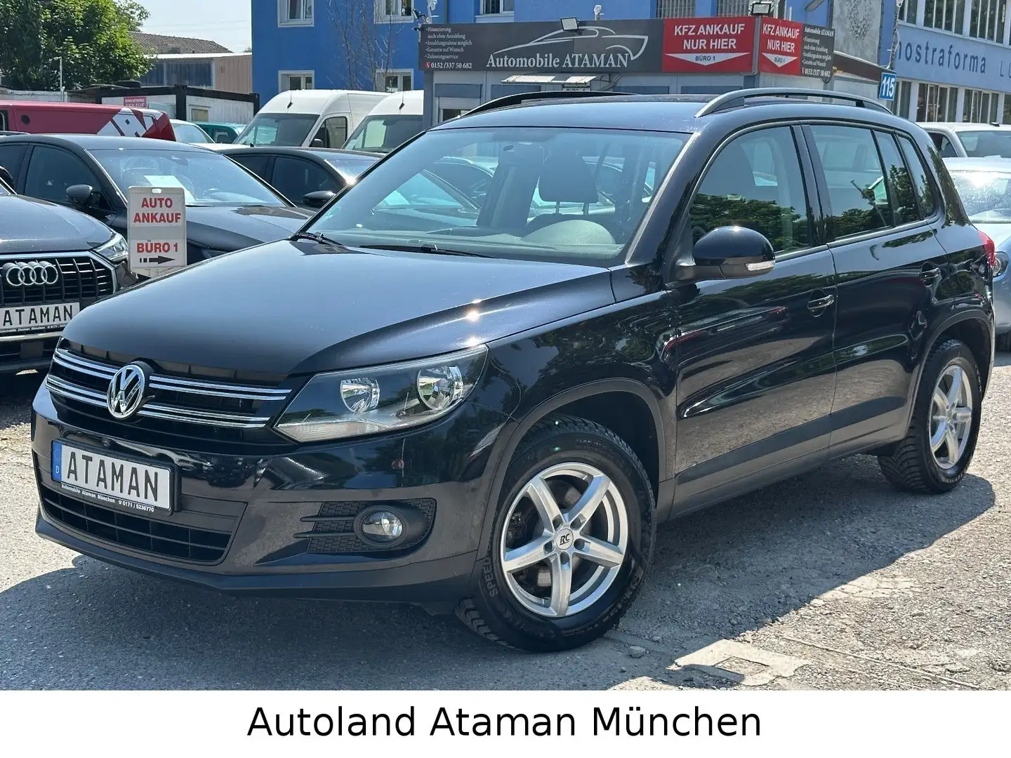 Volkswagen Tiguan 1.4 TSI *Trend & Fun* BMT / Klima / AHK Schwarz - 2