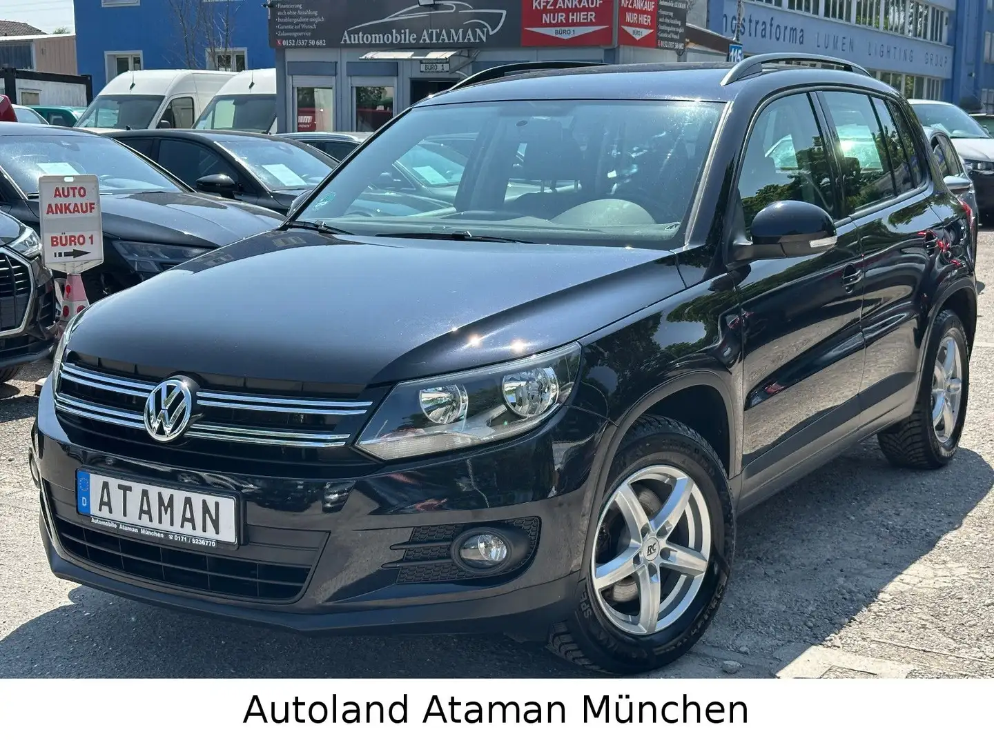 Volkswagen Tiguan 1.4 TSI *Trend & Fun* BMT / Klima / AHK Schwarz - 1