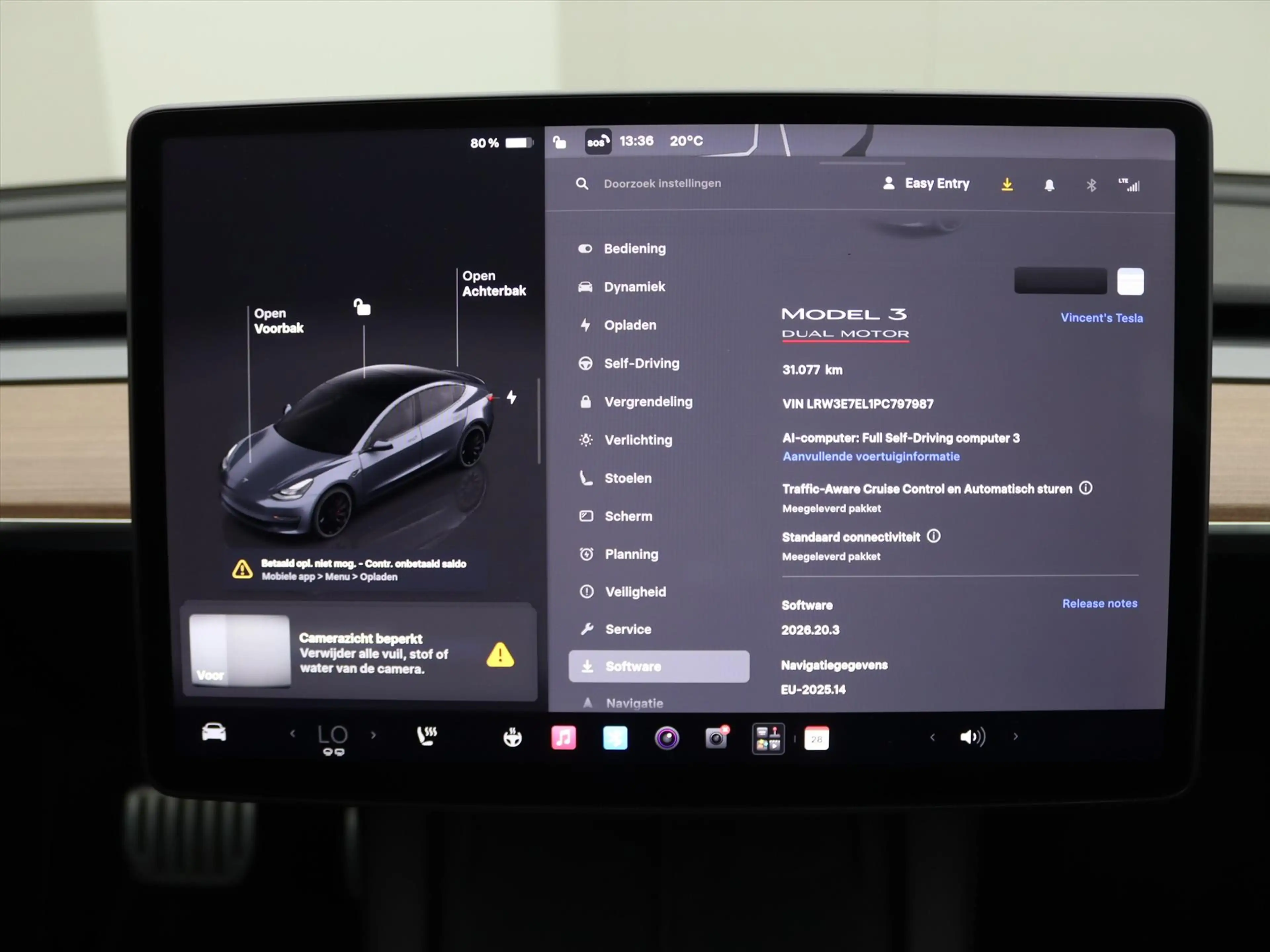 Tesla Model 3 Performance AWD 534pk 75kWh 94.7% SoH UPGRADE [ AU — photo 32