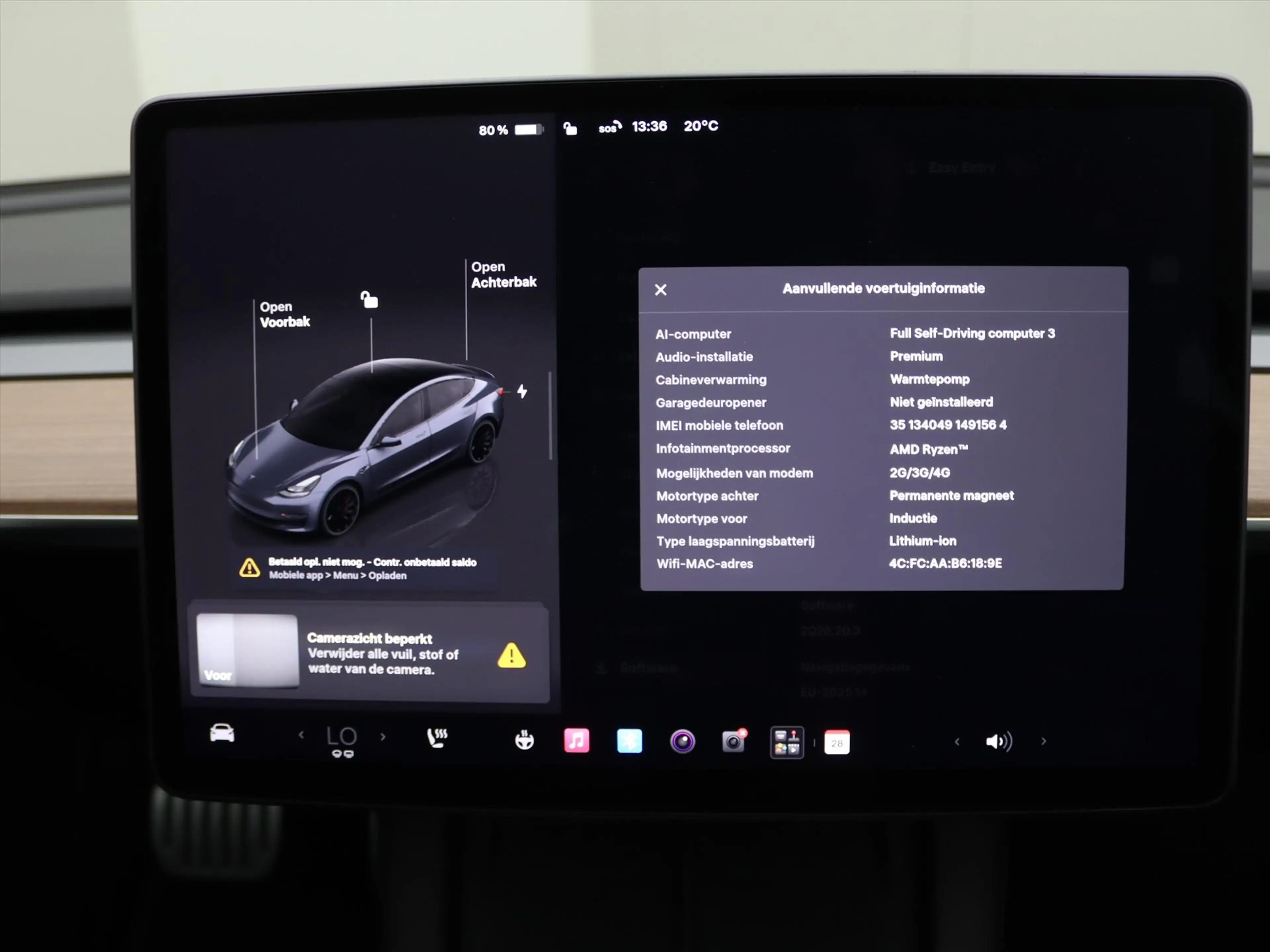 Tesla Model 3 Performance AWD 534pk 75kWh 94.7% SoH UPGRADE [ AU — photo 33