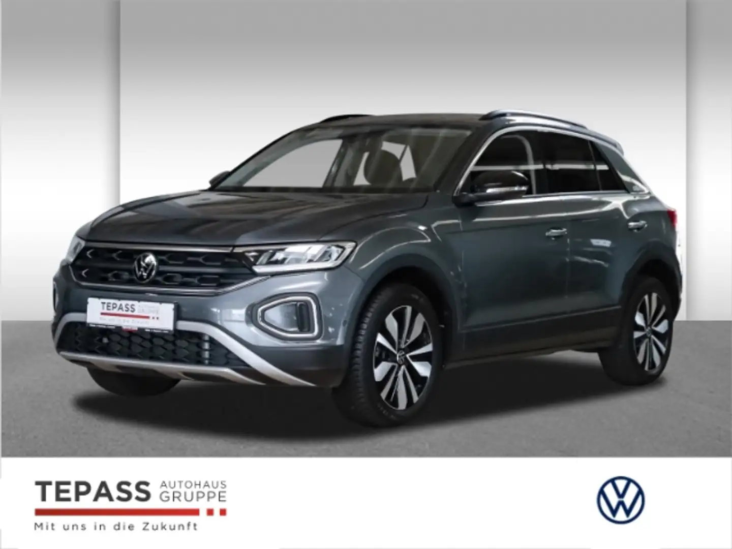 Volkswagen T-Roc 1,5 TSI Goal ALLSEASON APP Grijs - 1