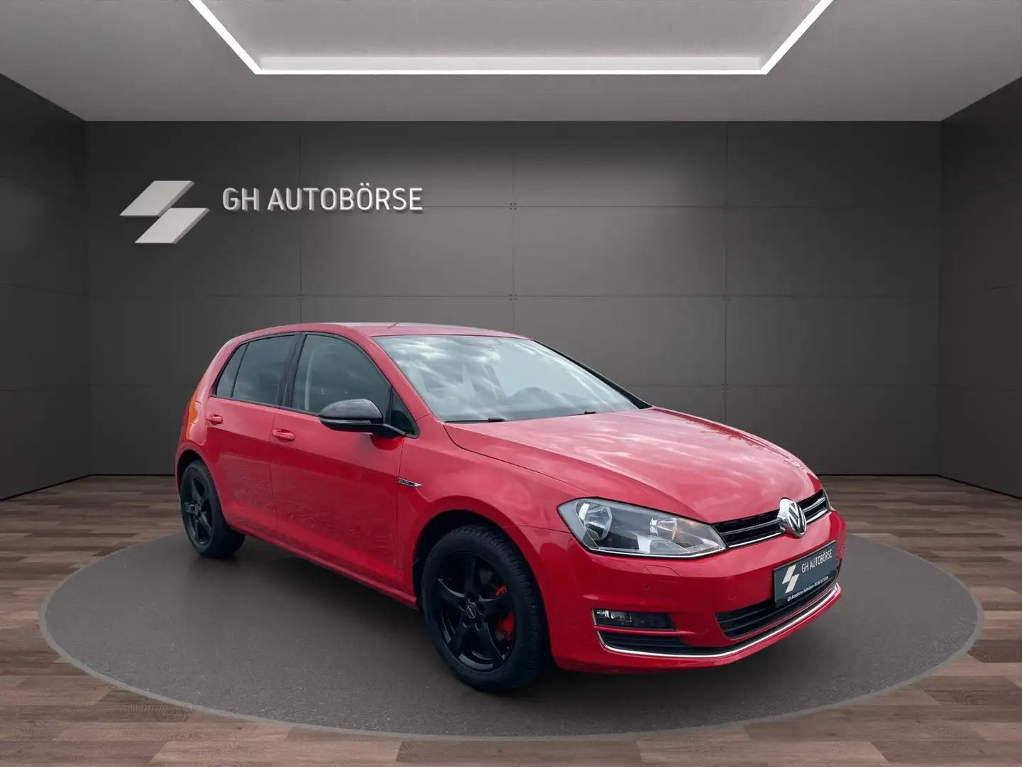 Volkswagen Golf VII Lim. Lounge BMT|SZHZ|PDC V+H|KLIMA|ALU Rot - 2