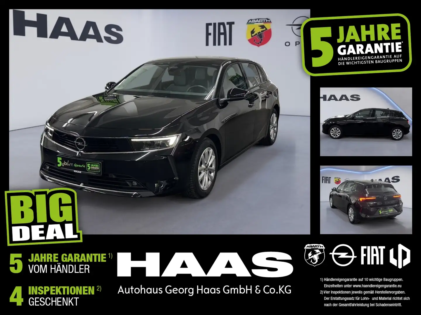 Opel Astra L 1.2 Turbo Edition Klimaauto.,Bluetooth Schwarz - 1