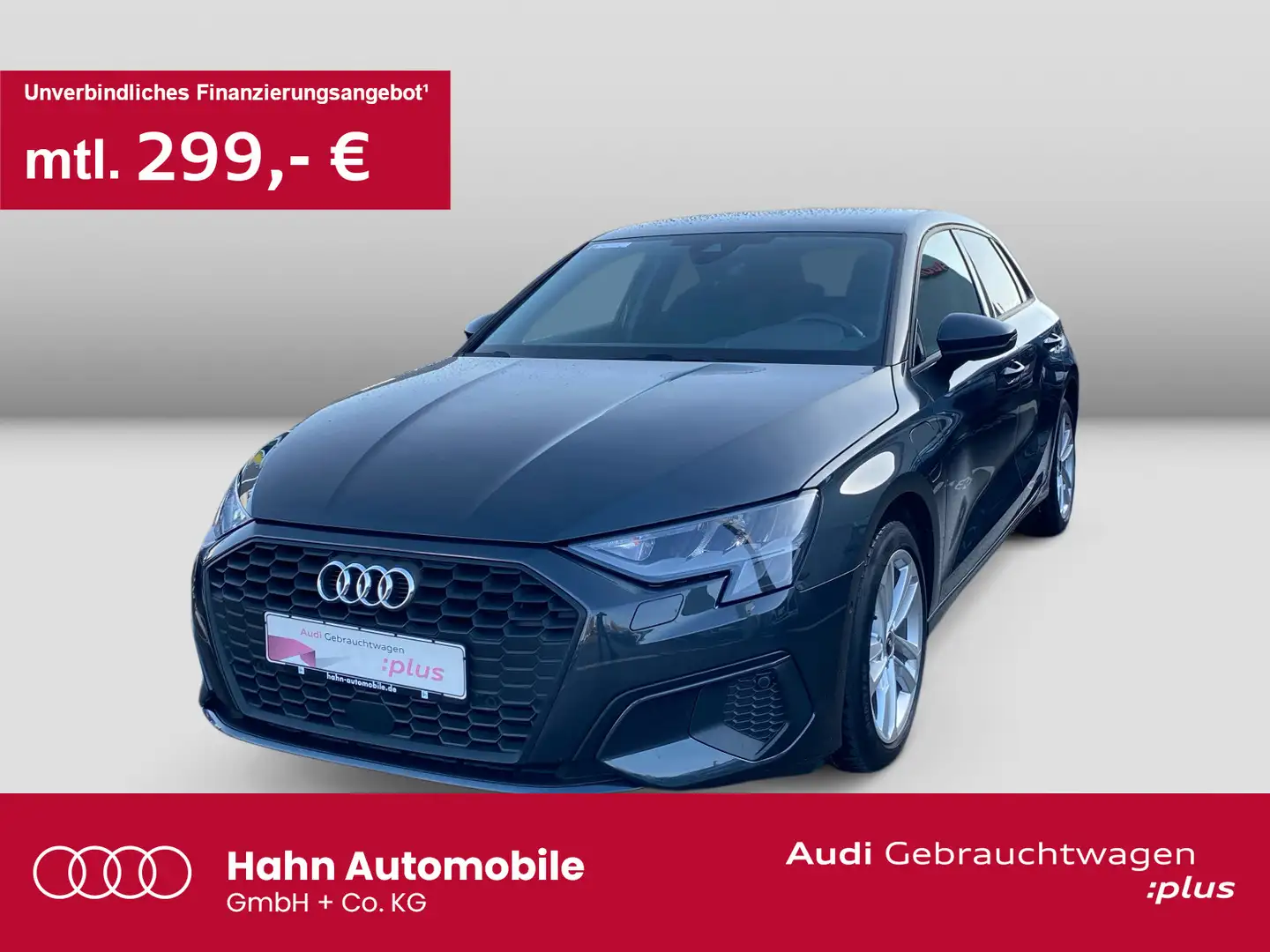 Audi A3 40TFSIe S-tronic Virtual LED CAM Grau - 1