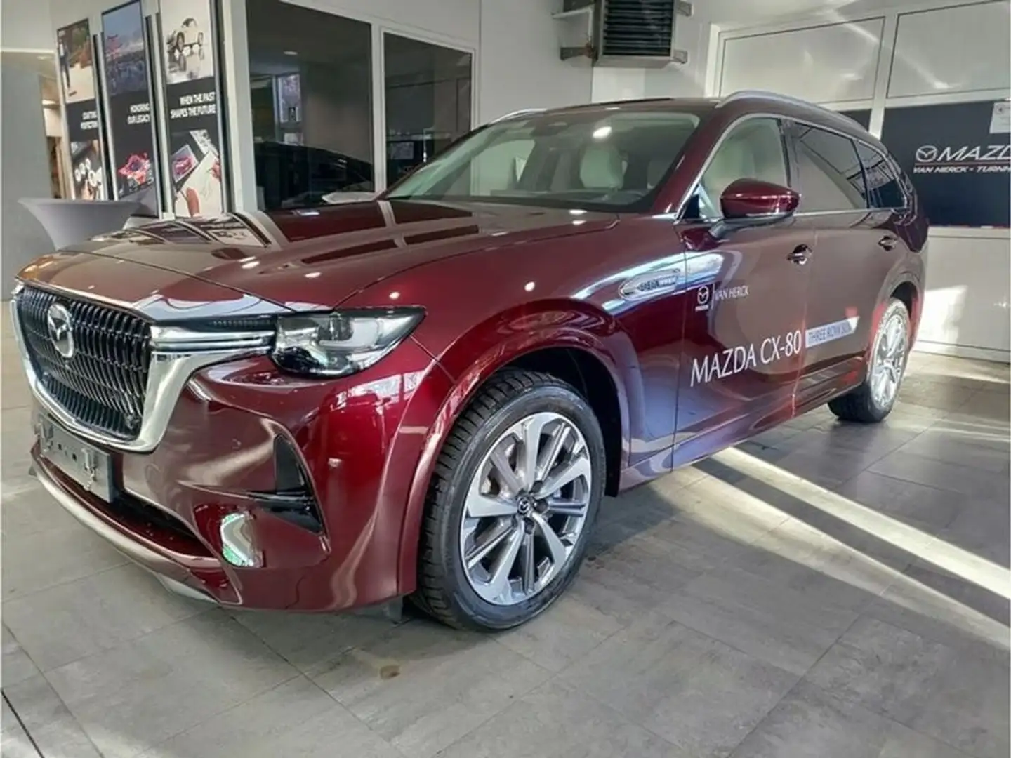 Mazda CX-80 2.5 e-SKYACTIV PHEV AWD * TAKUMI PLUS * Rouge - 1