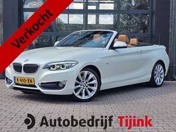 2-serie Cabrio 220i High Executive | Navi | Ledere