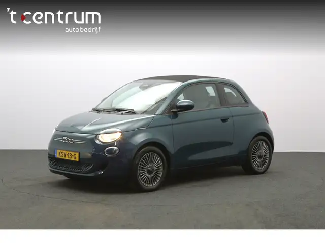 Fiat 500e Cabrio Icon 42 kWh 119 PK, 100 % SOH, Carplay, Mem