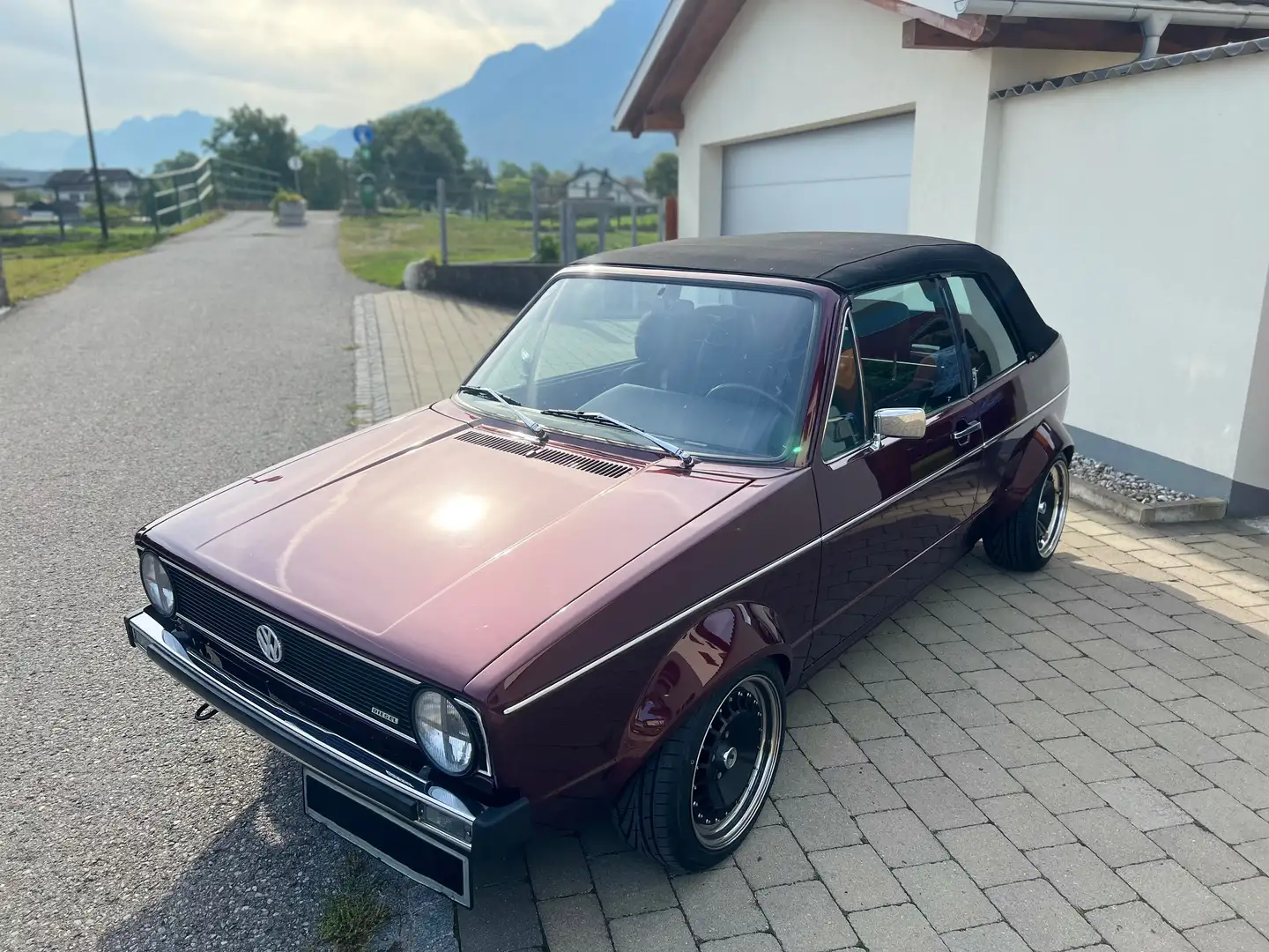 Volkswagen Golf Cabriolet 2H Rot - 1