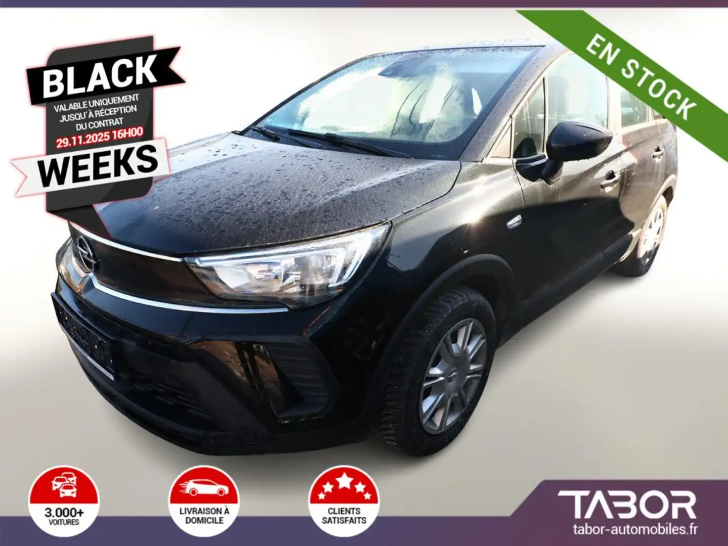 Opel Crossland 1.2 83 Schwarz - 1