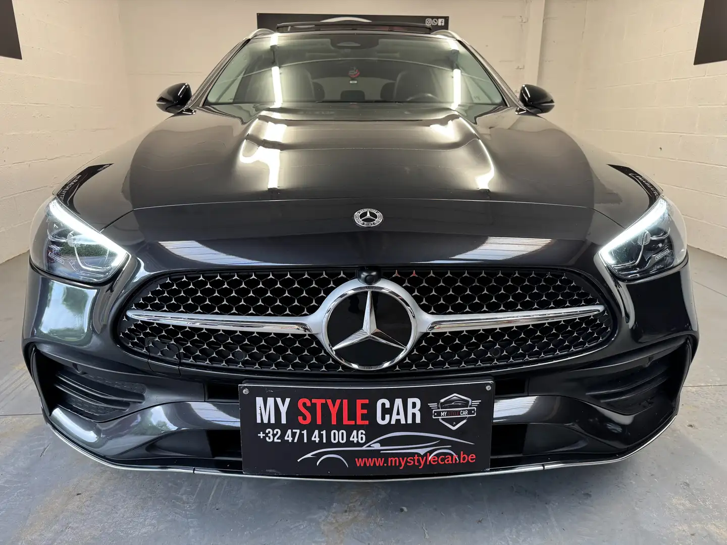 Mercedes-Benz C 220 C Break 220 d AMG Line, AUTO, FULL, GARANTIE 1AN Grijs - 2