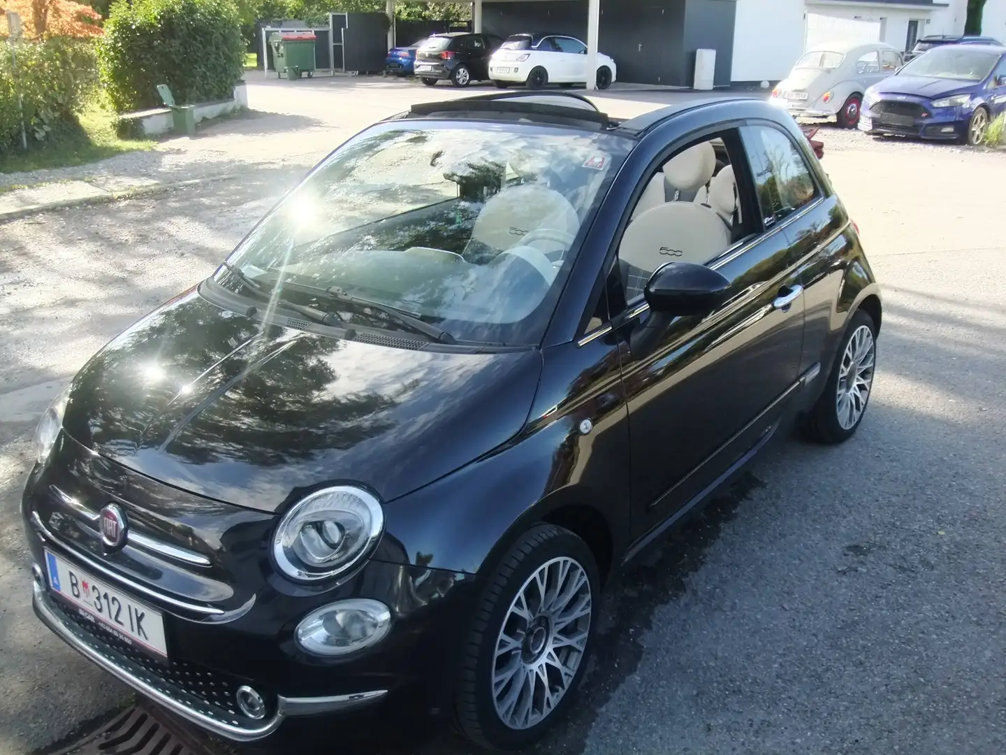 Fiat 500 Lounge Schwarz - 2