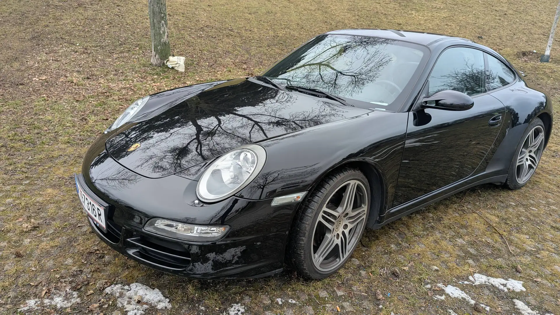 Porsche 911 Porsche 911 Carrera 4 (997.1) | PCCM+ | 98.000 km | Motorschaden | Wasser in Zylinder 1 | Fahrbereit Schwarz - 2