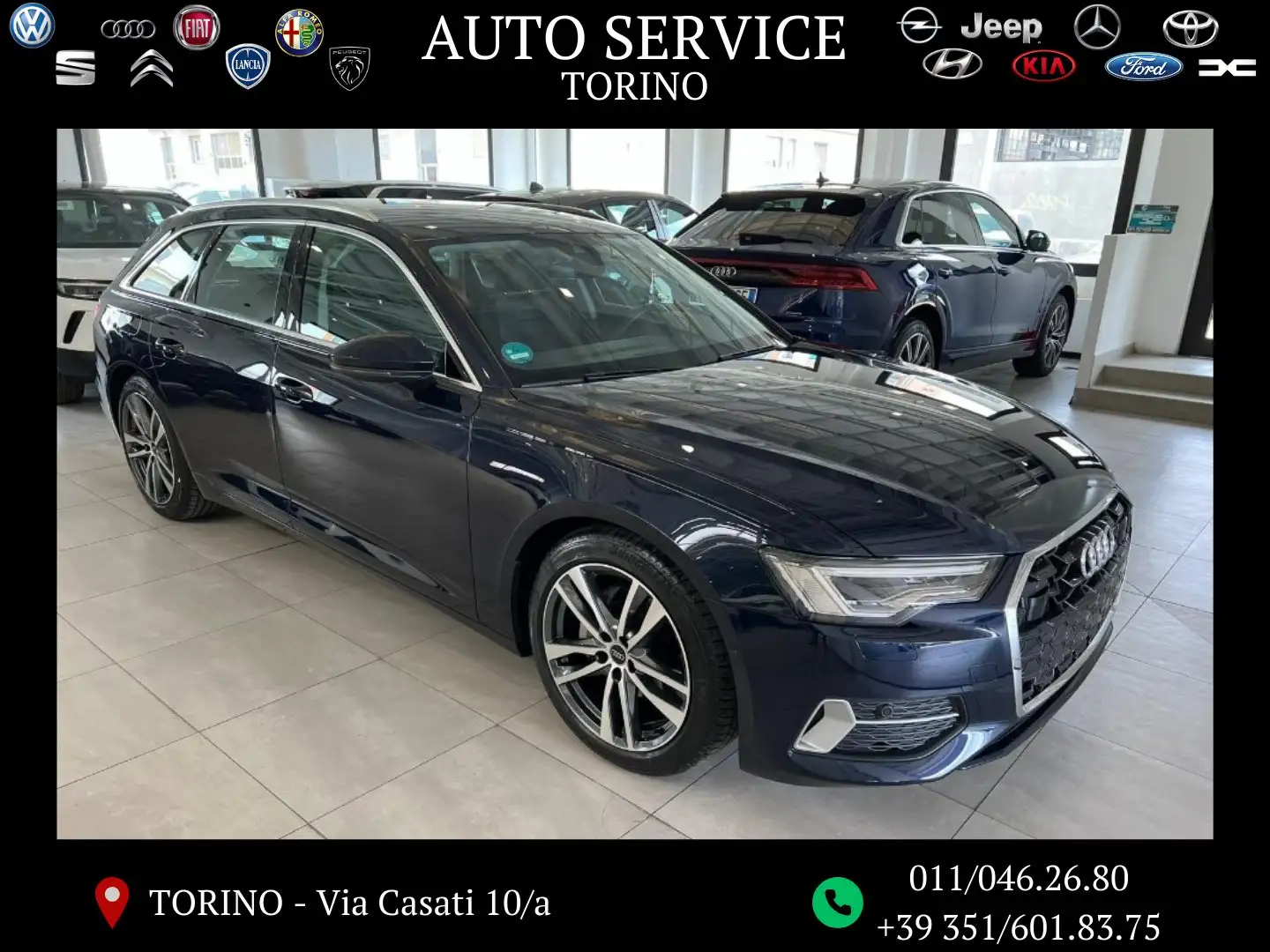 Audi A6 Avant  2.0 tdi 204CV business adv OFFERTA X P.IVA Blu/Azzurro - 1