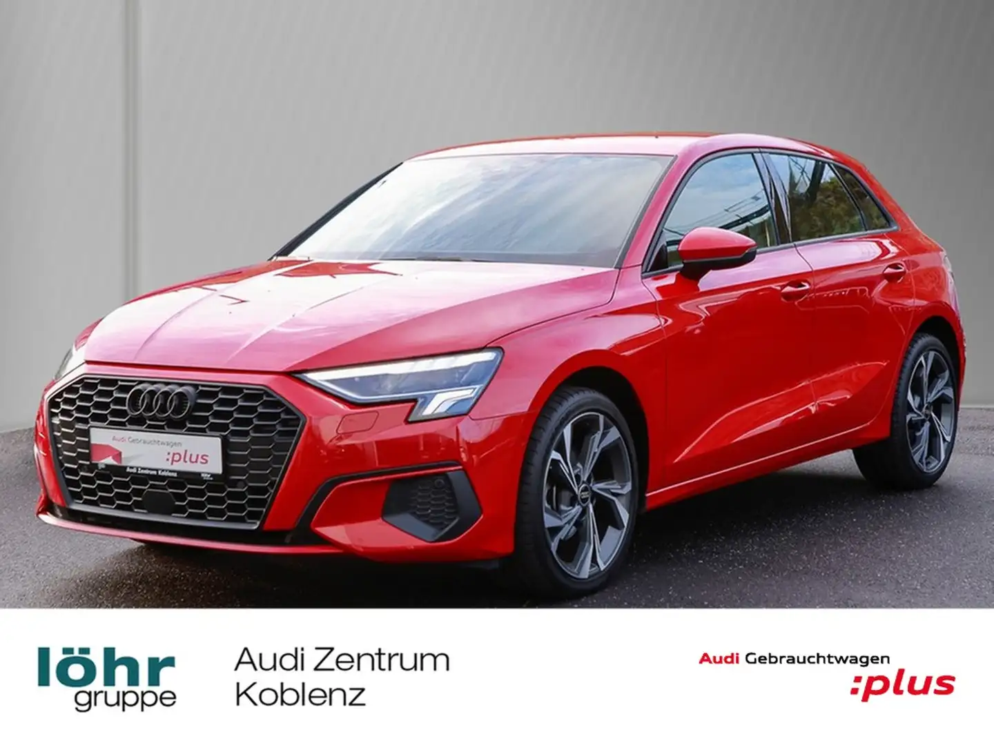 Audi A3 Sportback 30 TDI Navi Virtual LED GRA PDC+ Rot - 1