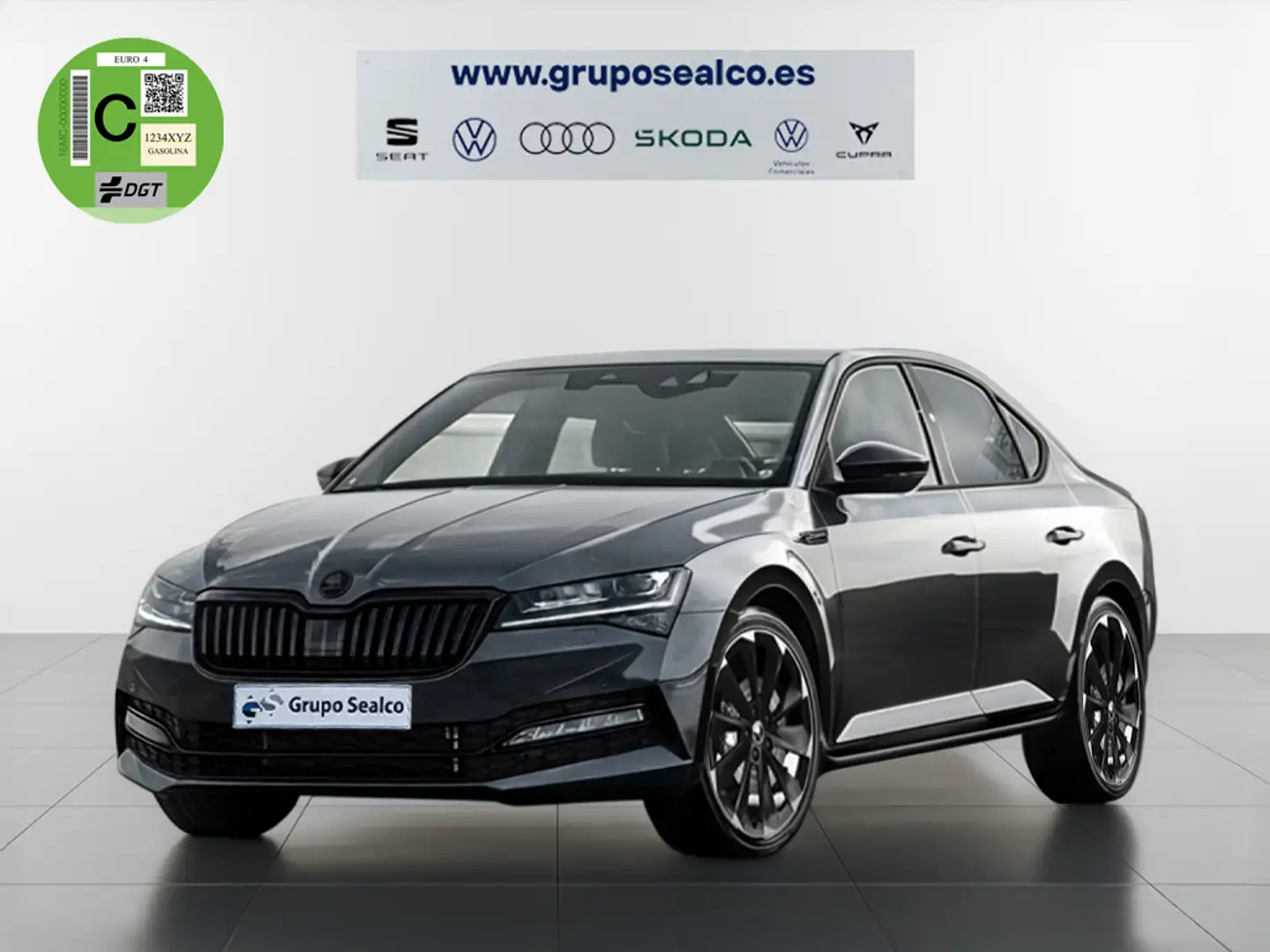Skoda Superb 2.0TDI AdBlue SportLine DSG 110kW Gris - 1