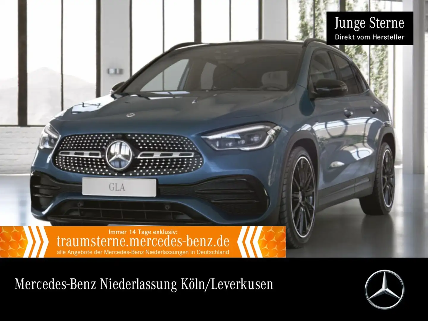 Mercedes-Benz GLA 250 e AMG+NIGHT+PANO+MULTIBEAM+BURMESTER+8G Blau - 1