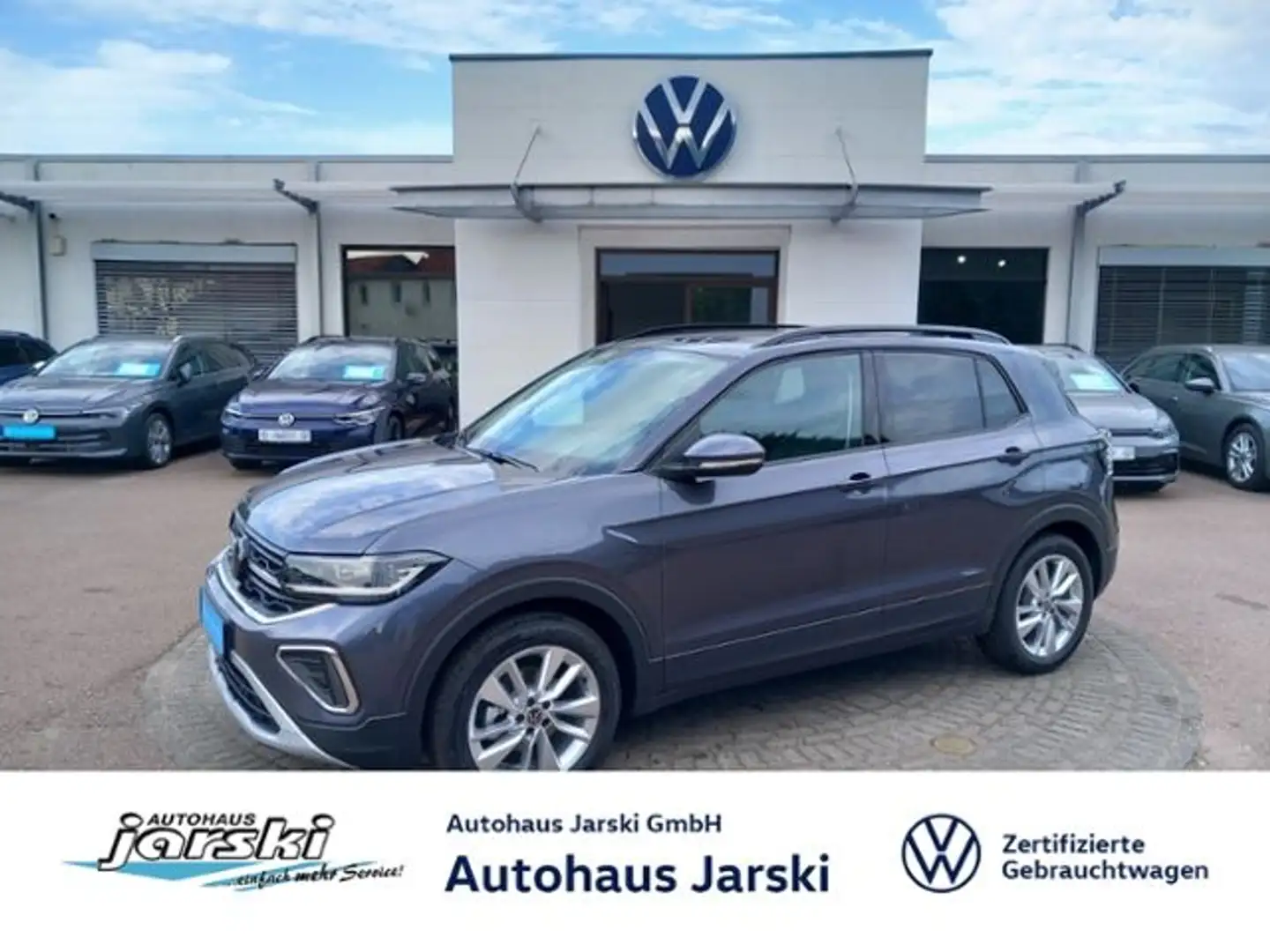Volkswagen T-Cross 1.0 TSI Life DSG AppConnect,LED,AHK Grau - 1