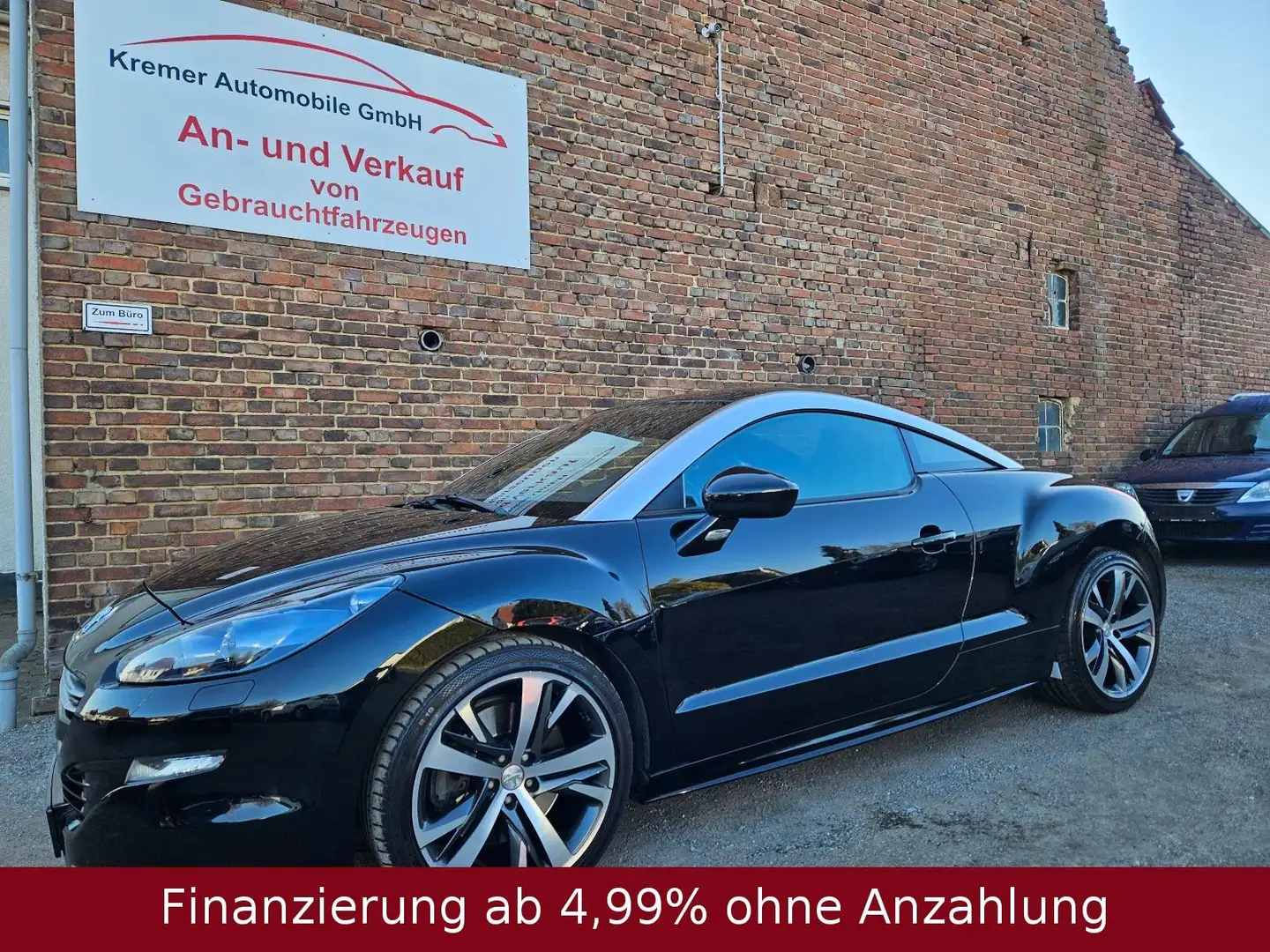 Peugeot RCZ 1.6 GT-Line | Scheckheftgepflegt Schwarz - 1