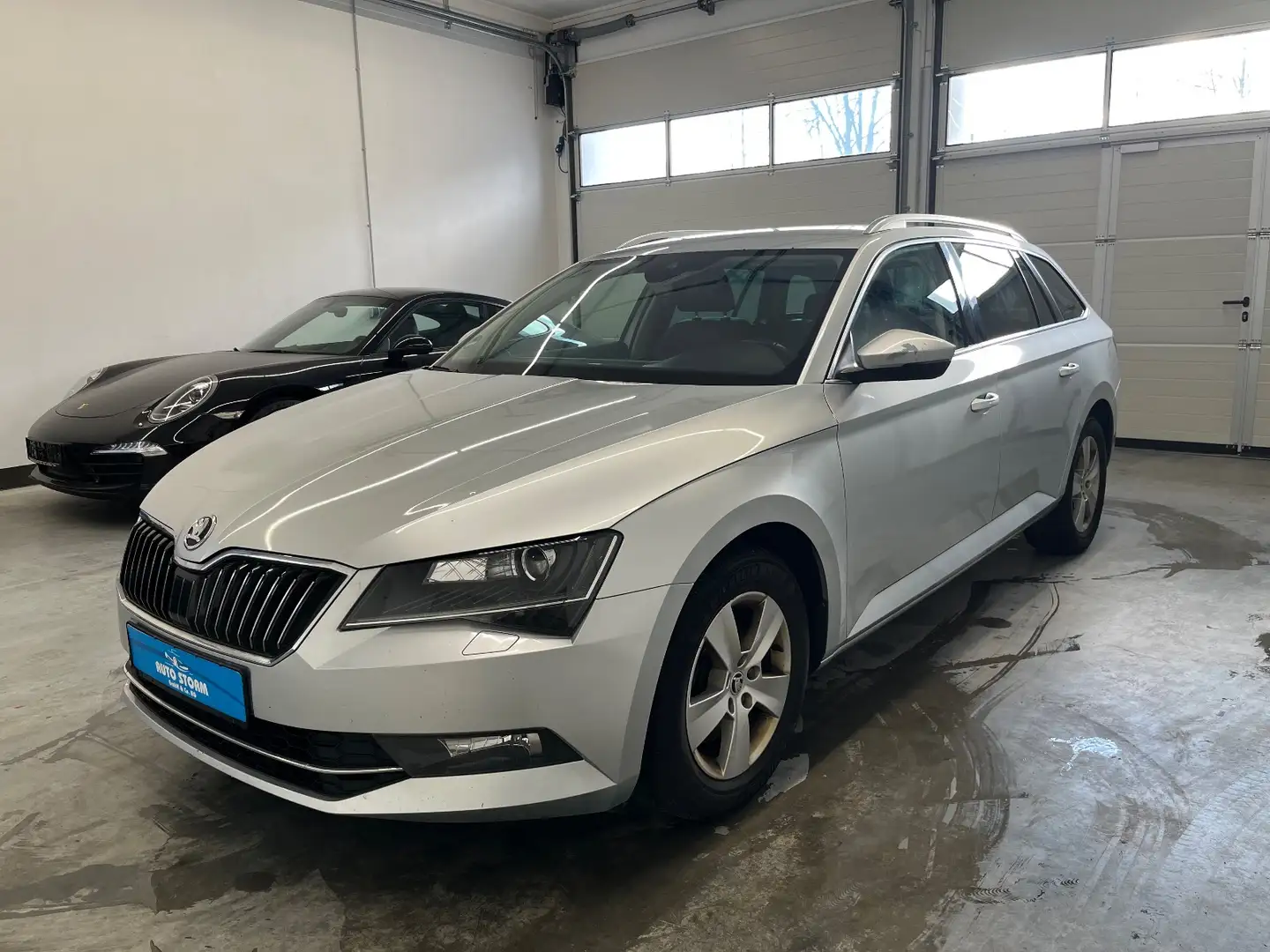 Skoda Superb Combi 2.0 TDI Style *1-Hand *Memory *ACC *Navi ACC Argent - 1