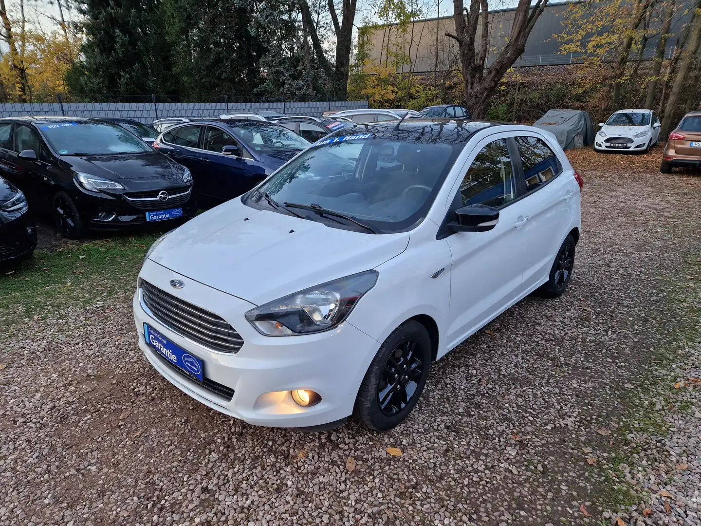 Ford Ka/Ka+ 1.2 Klima 60Tkm PDC Alu Bluetoot USB TÜVNEU Blanc - 1