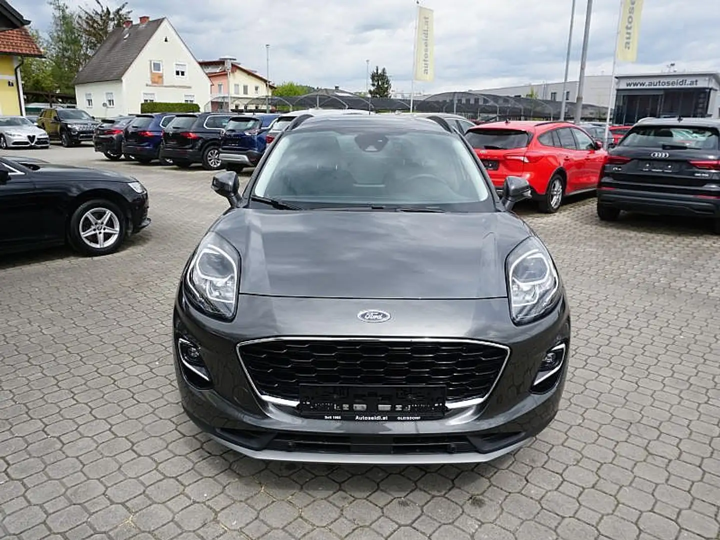 Ford Puma 1,0 EcoBoost Hybrid Titanium *LED+KAMERA* Szürke - 2