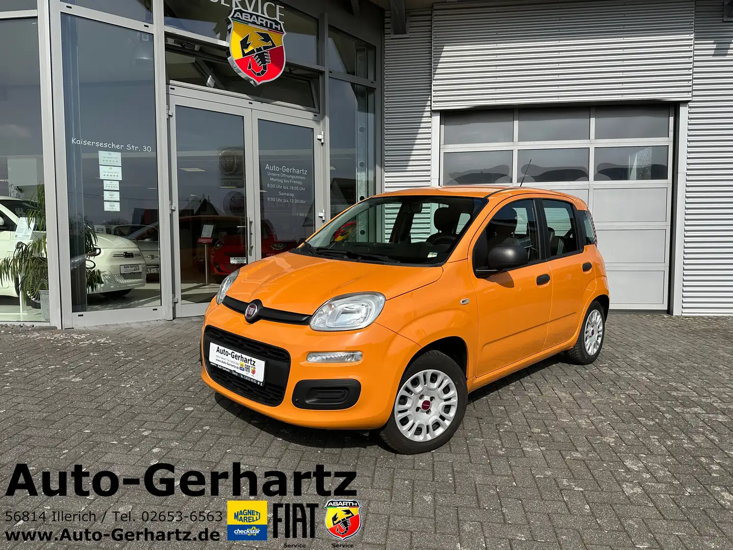 Fiat Panda Easy / Radio / Klima / AW Reifen Orange - 1