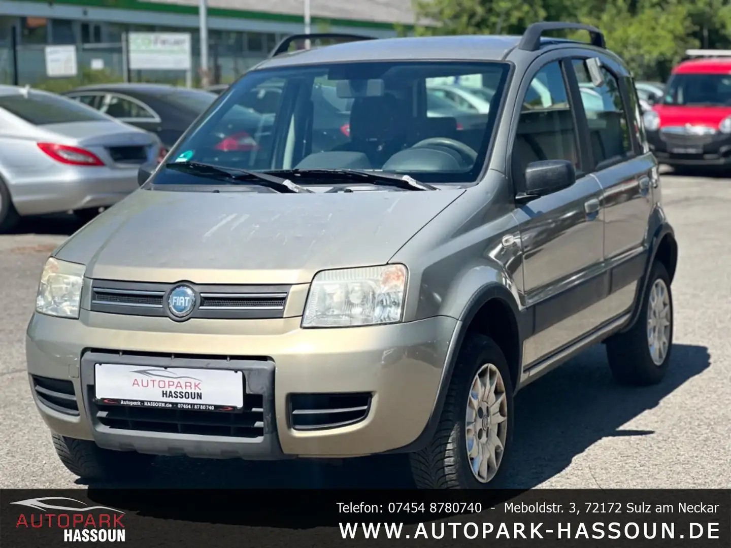 Fiat Panda 1.3 JTD Climbing 4X4 Klima Allrad Hagelschaden Beige - 1
