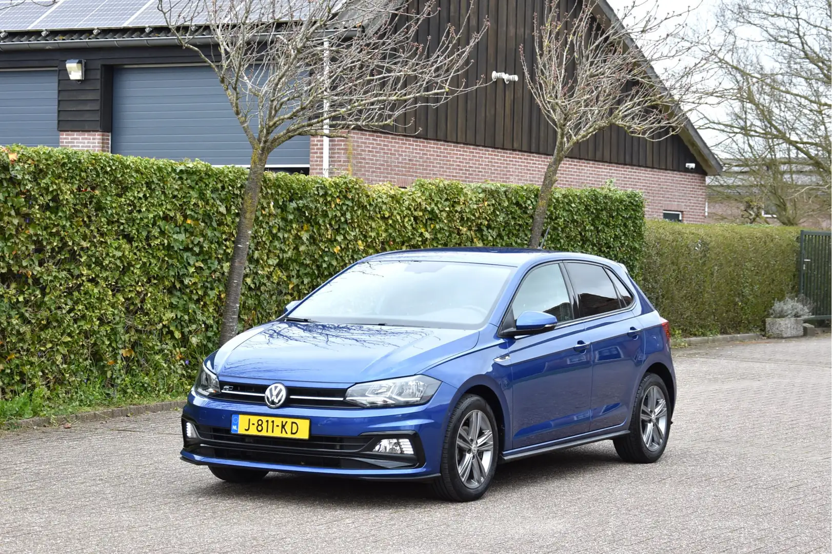 Volkswagen Polo 1.0 TSI Highline R-Line digi.dash VOL! NAP 1e eige Blauw - 1