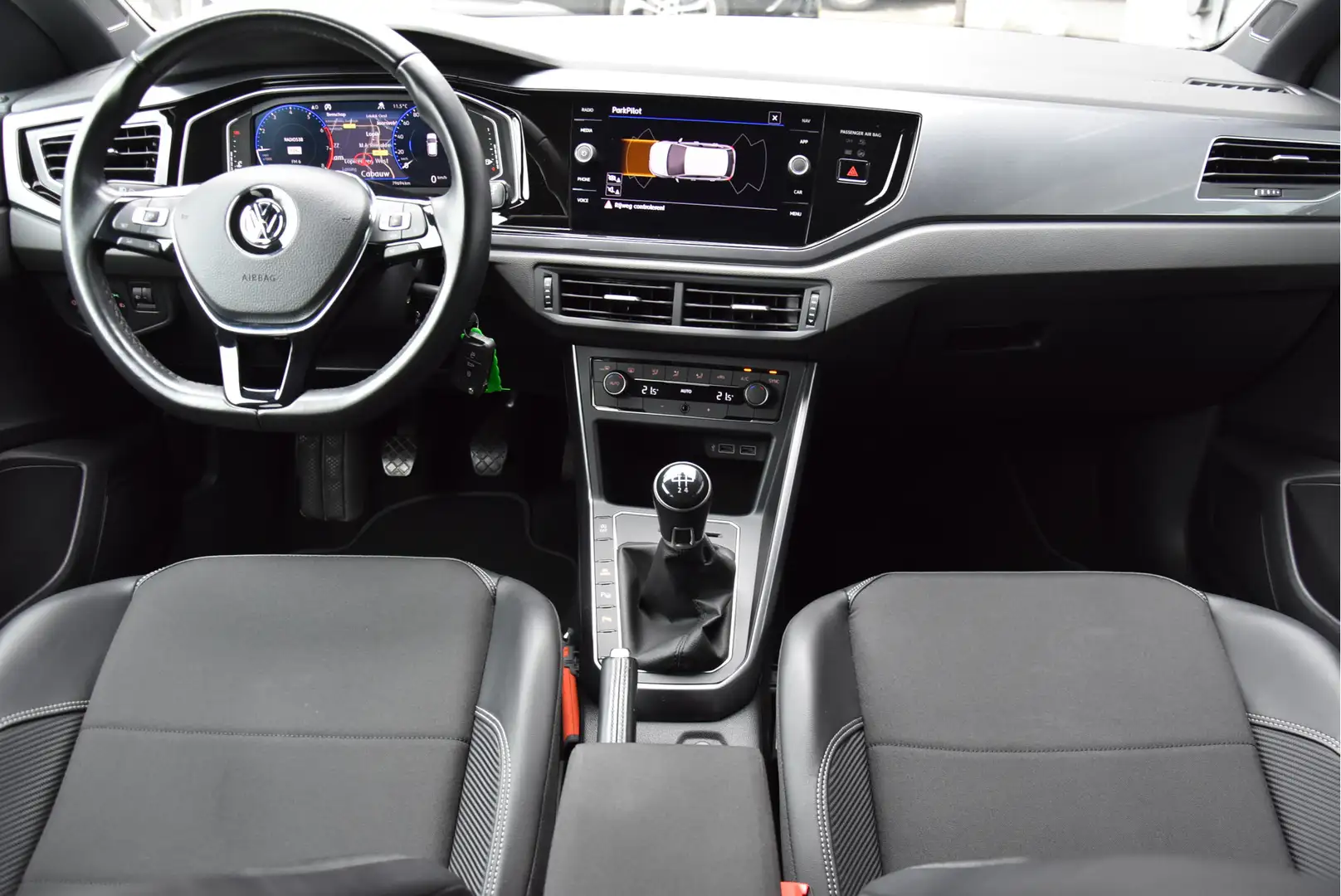 Volkswagen Polo 1.0 TSI Highline R-Line digi.dash VOL! NAP 1e eige Blauw - 2