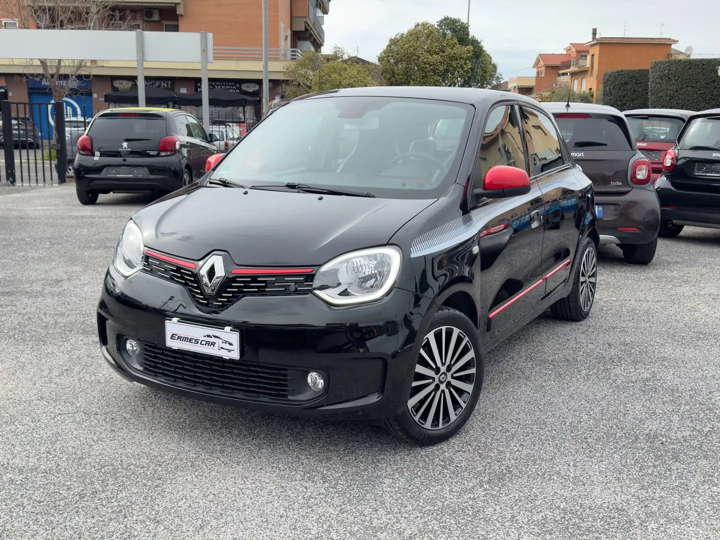 Renault Twingo 1.0 INTENS LED-CLIMA AUTO.-MONITOR-CERCHI 16" Noir - 1