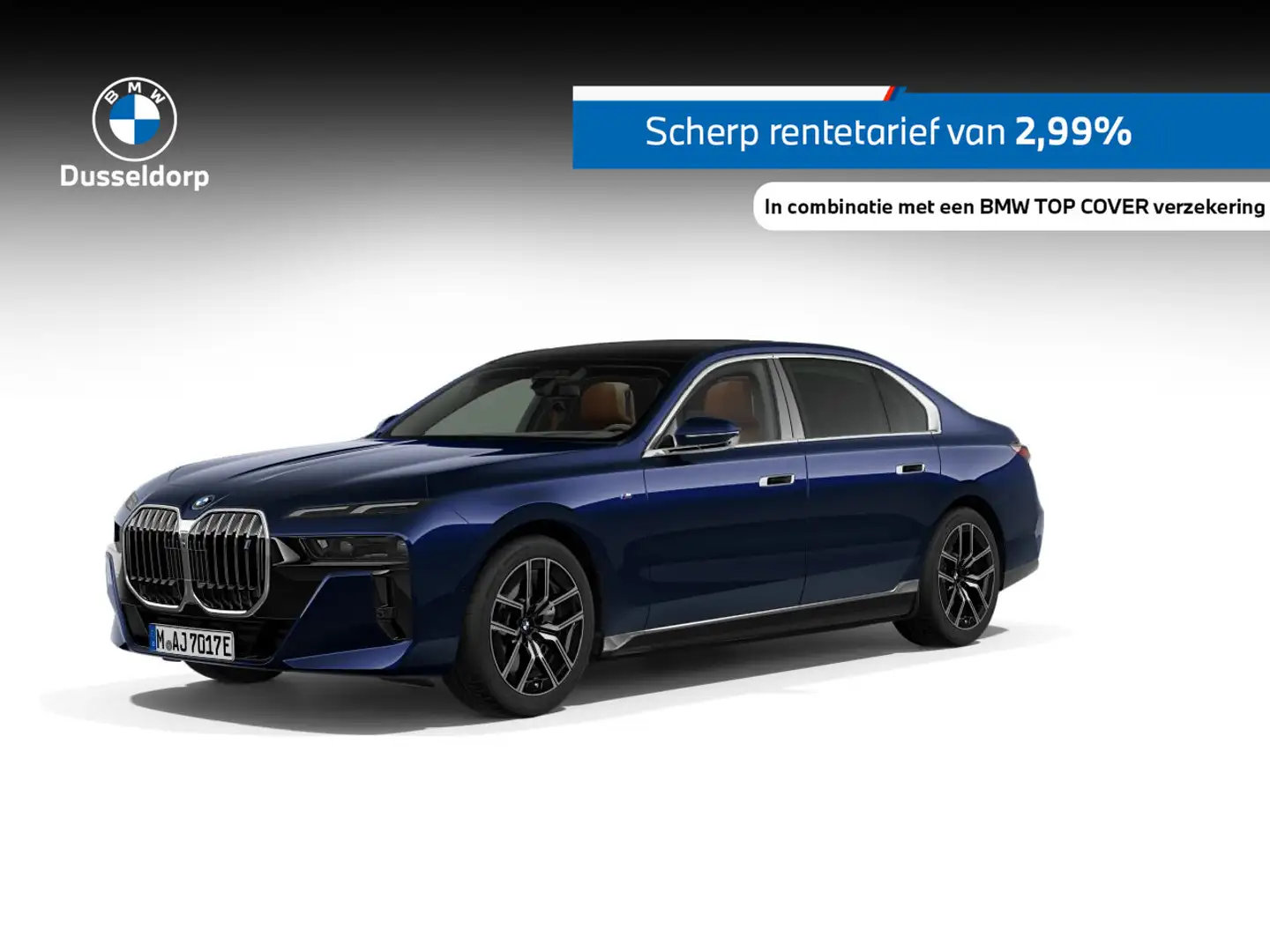 BMW i7 xDrive60 106 kWh Blauw - 1