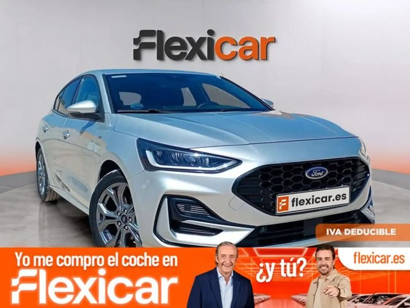 Ford Focus 1.0 Ecoboost MHEV 92kW ST-Line Gris - 1