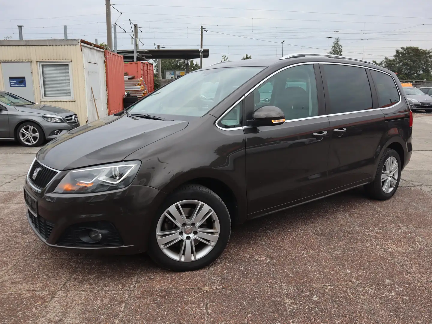 SEAT Alhambra Style 2,0 Ltr.-103 kW TDI Brun - 1