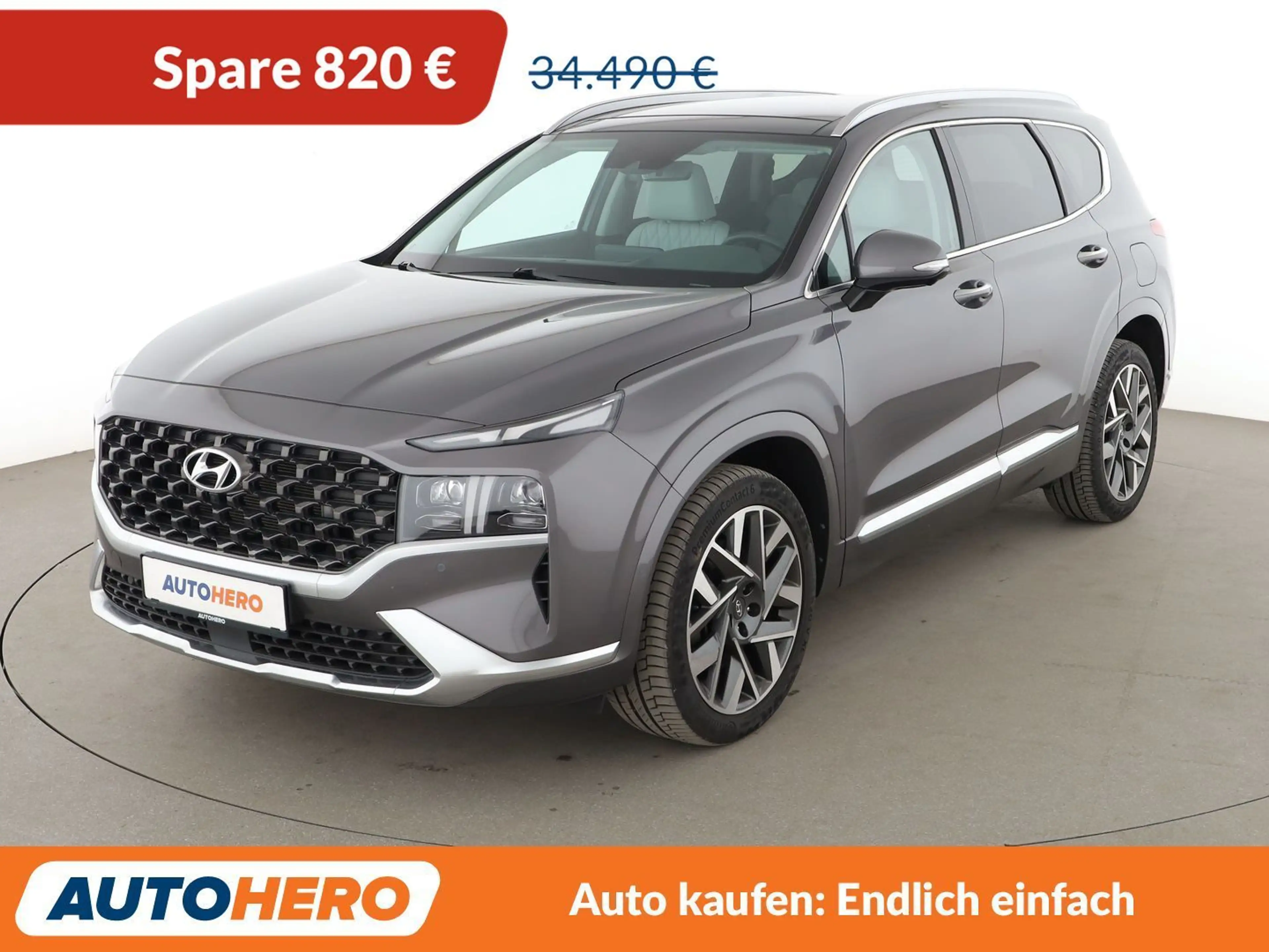 Hyundai SANTA FE 2.2 CRDi Signature 4WD Aut.*360CAM*HUD*NAVI*SHZ*
