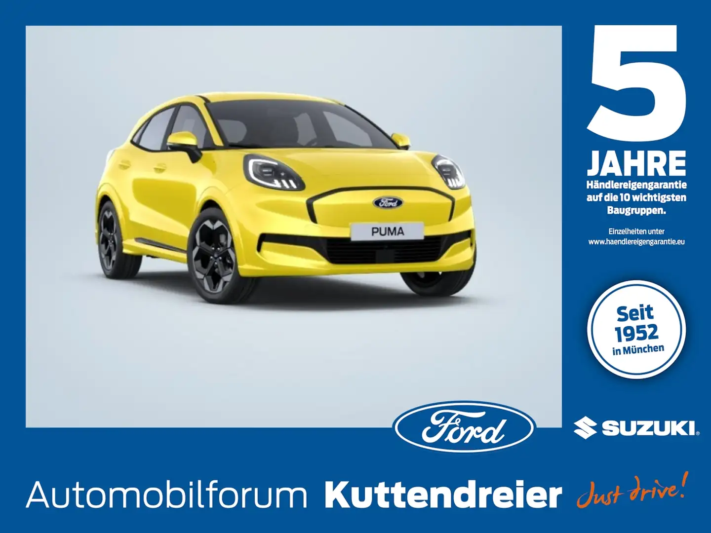 Ford Puma Gen-E Premium **NEUES MODELL** iACC*B&O*360° Geel - 1