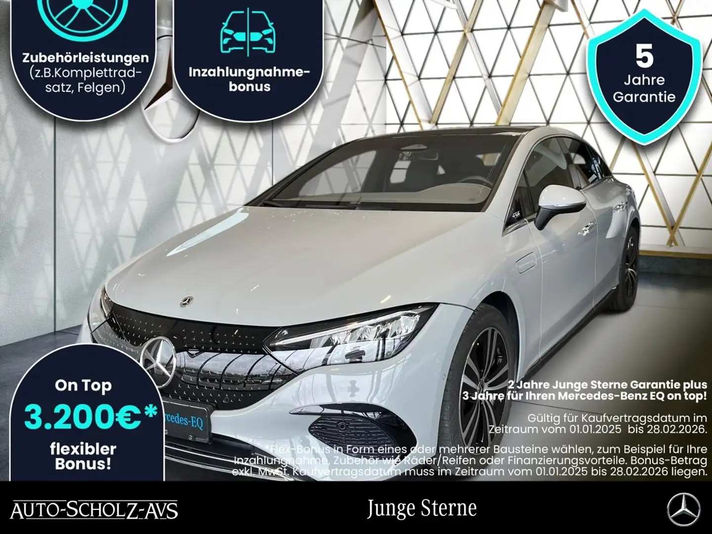 Mercedes-Benz EQE 350 Electric Art Hyperscreen*Pano*Airmatic** Grijs - 1