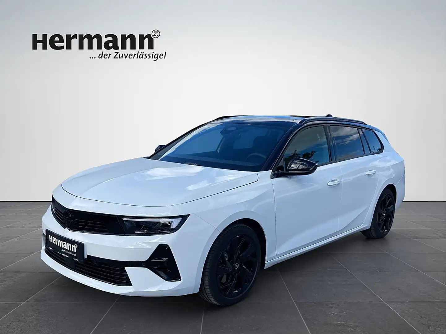 Opel Astra ST 1,2 Turbo GS Blanc - 1