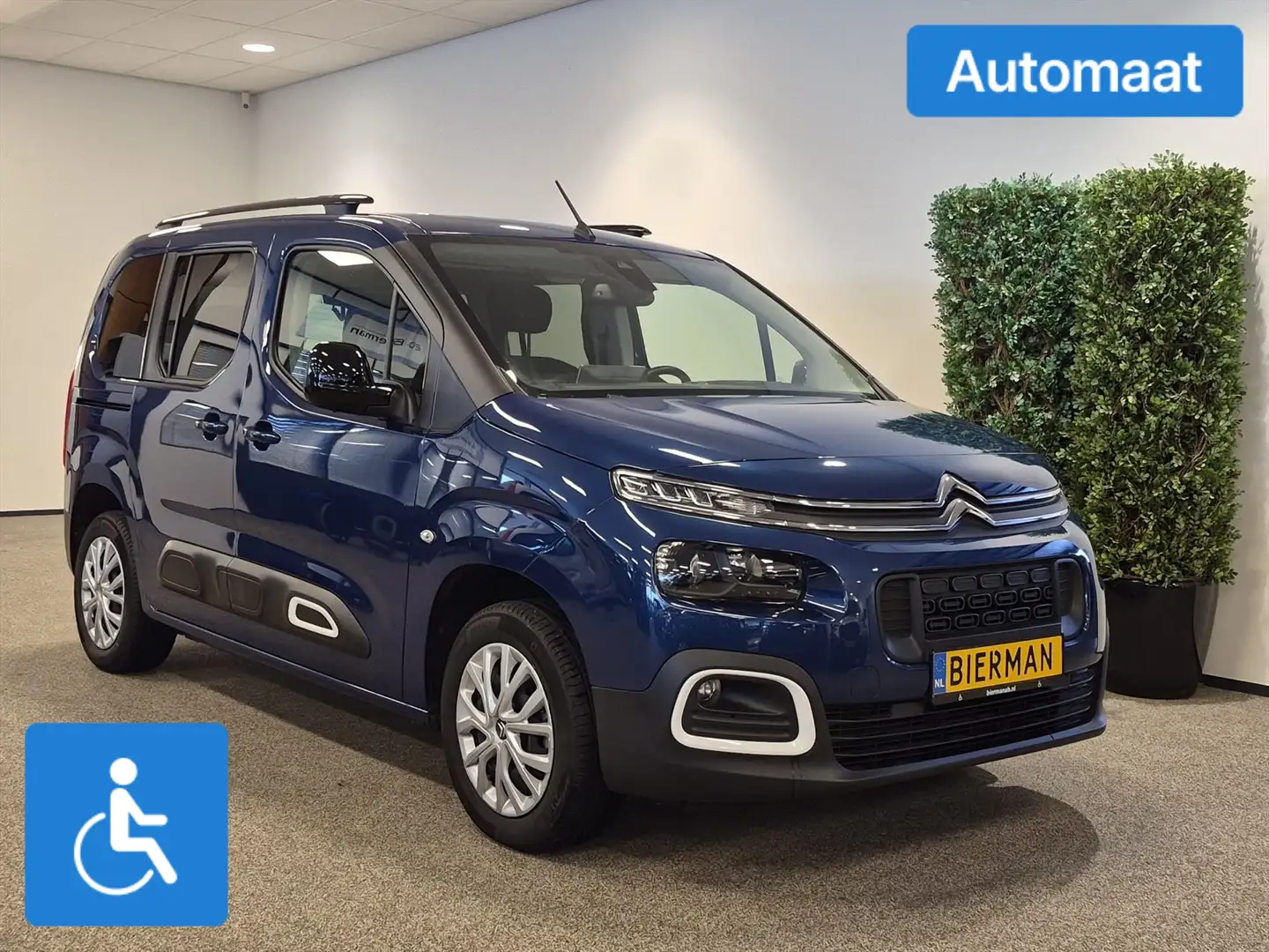 Citroen Berlingo L1 Rolstoelauto Automaat 3+1 Blau - 1