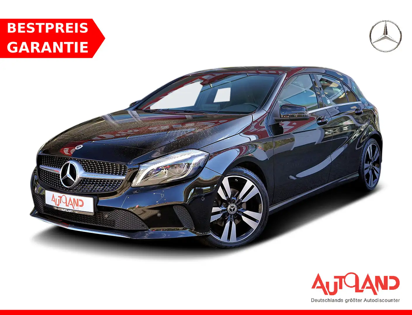 Mercedes-Benz A 140 A200 CDI Urban LED Navi Sitzheizung Schiebedach Schwarz - 1