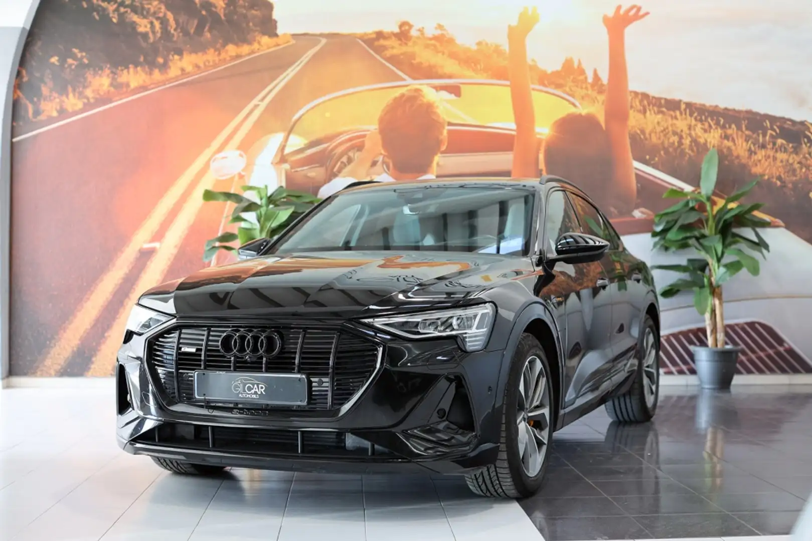 Audi e-tron Sportback 55 quattro Black line edition Noir - 1