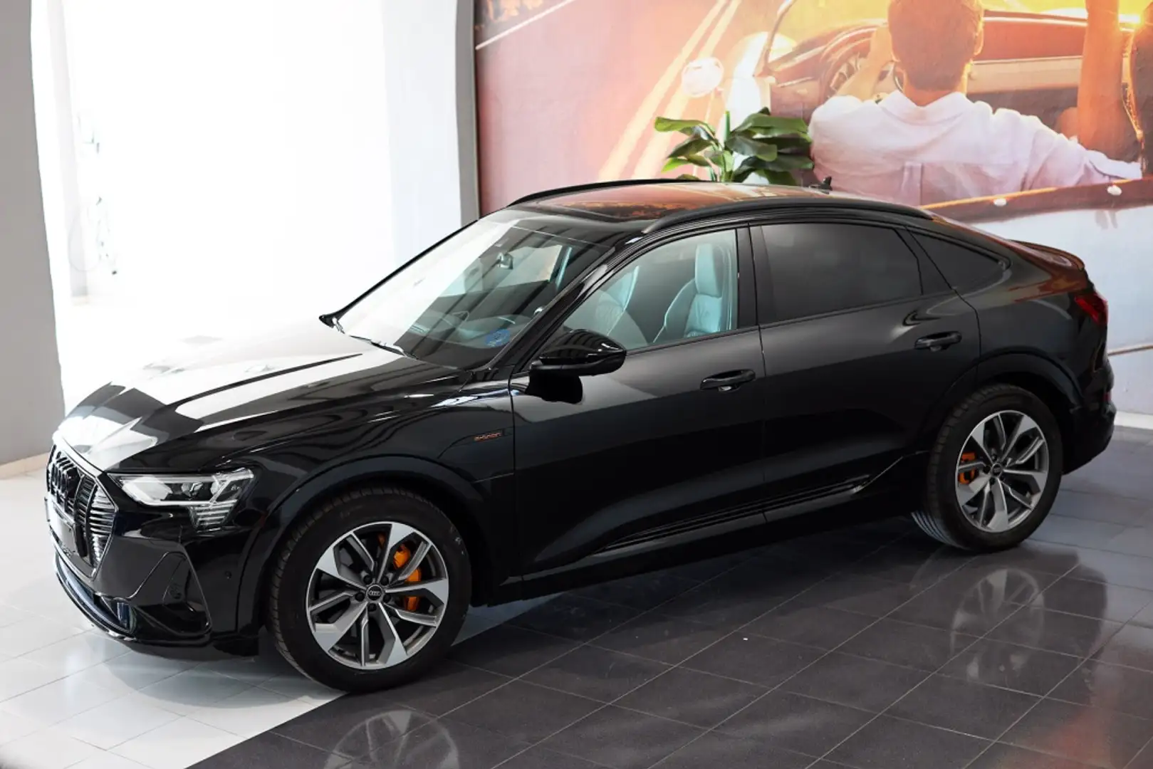 Audi e-tron Sportback 55 quattro Black line edition Noir - 2
