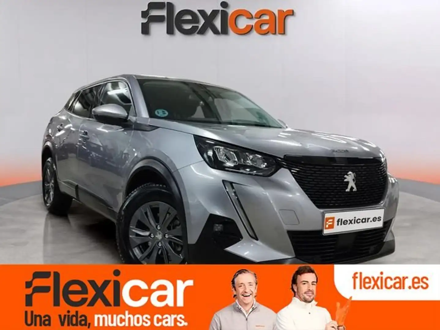 Peugeot 2008 1.2 PureTech S&S Active 100 Grau - 1