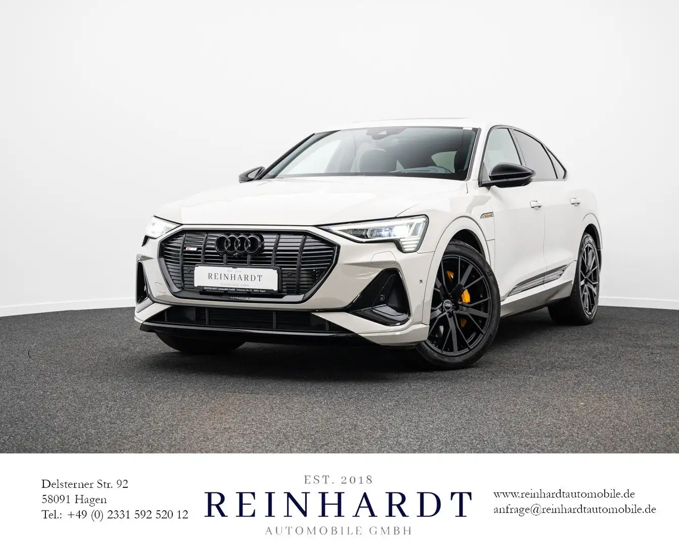 Audi e-tron SPORTBACK 2x S LINE ACC/HuD/PANO/B&O/360° Beige - 1
