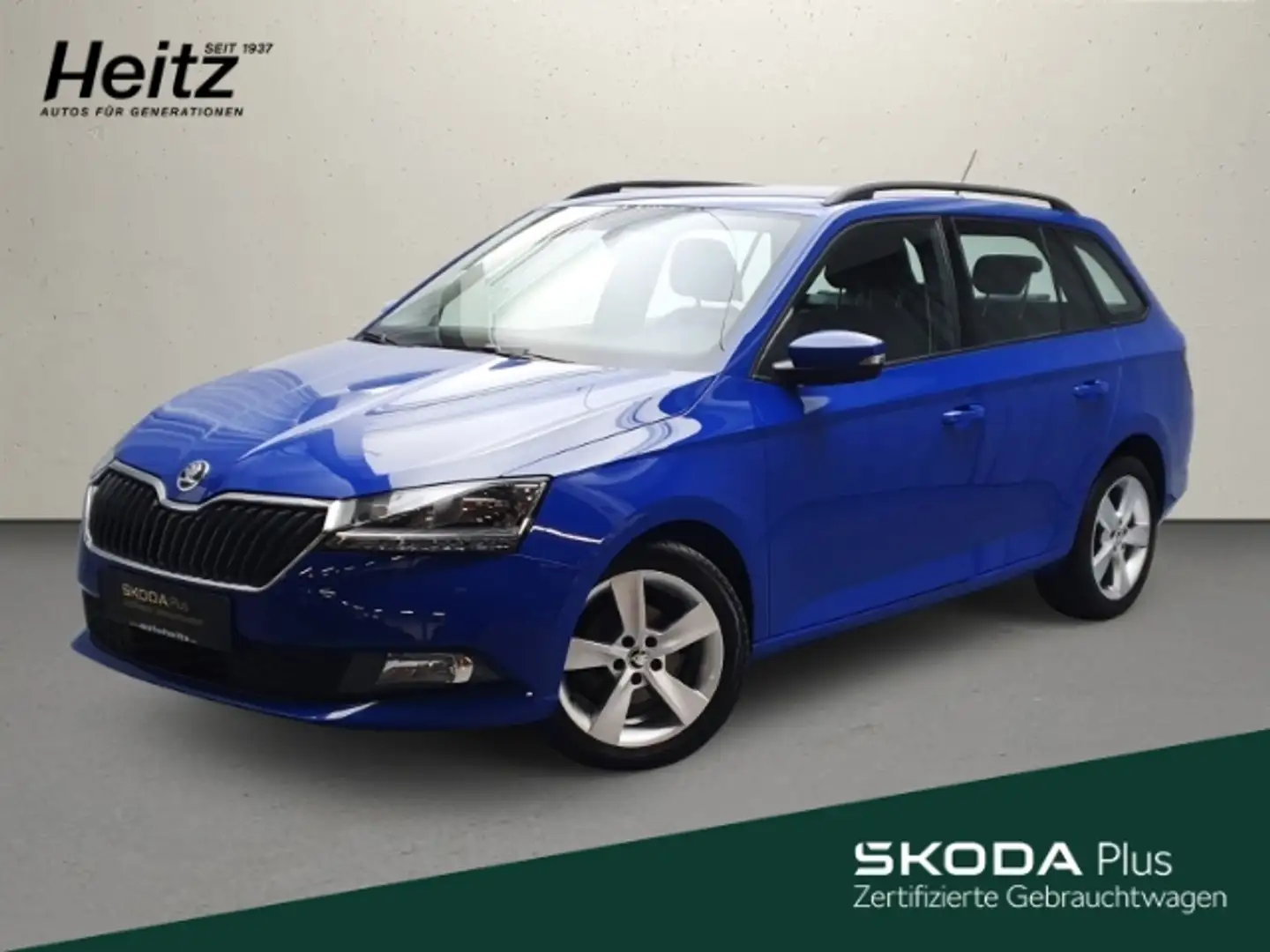 Skoda Fabia Combi TSI Active Klima SHZ PDC Bluetooth Blau - 1