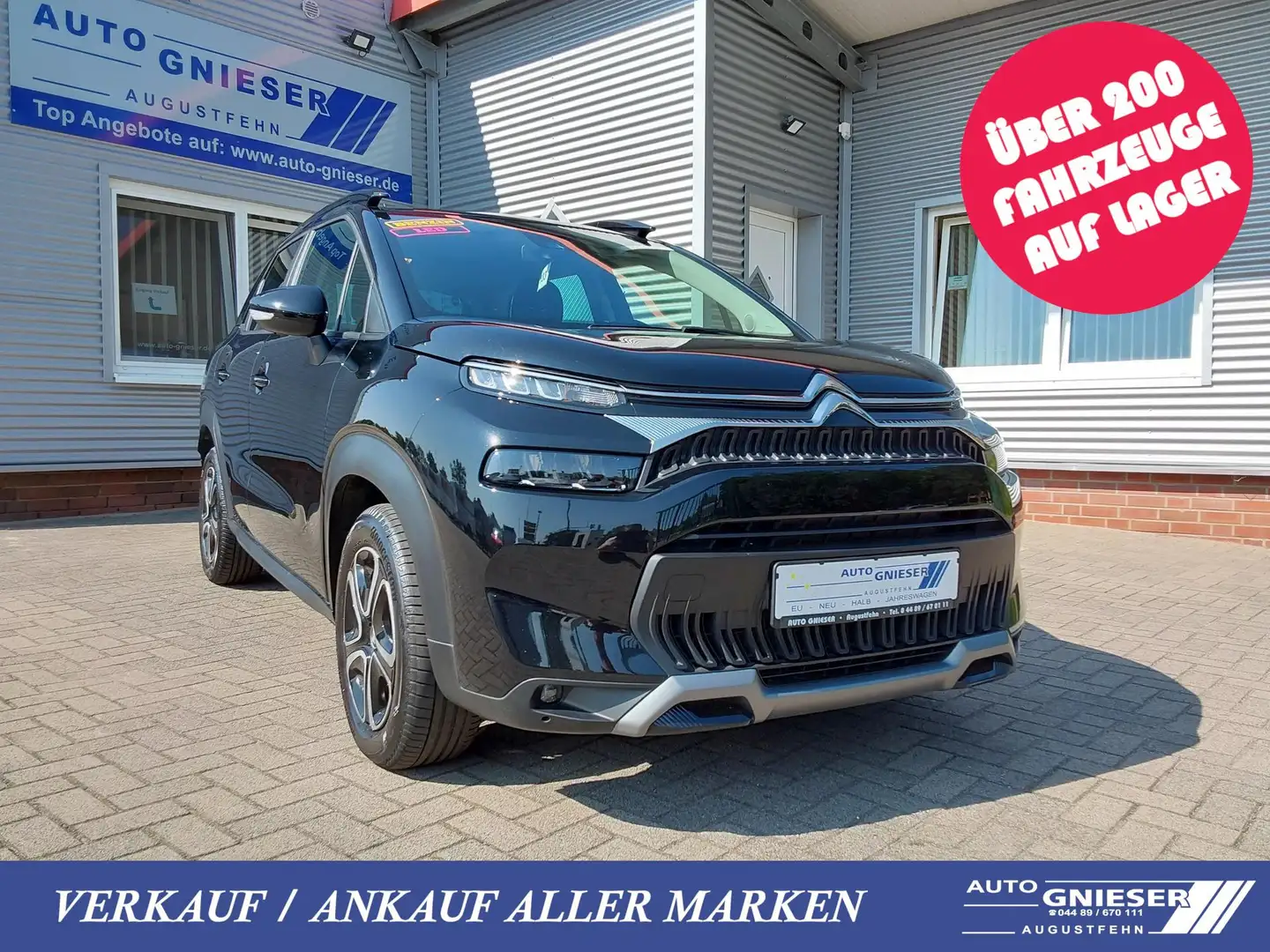 Citroen C3 Aircross 1.2 PureTech 110 Feel Pack APP/SHZ/PDC 81 kW (1... Noir - 1