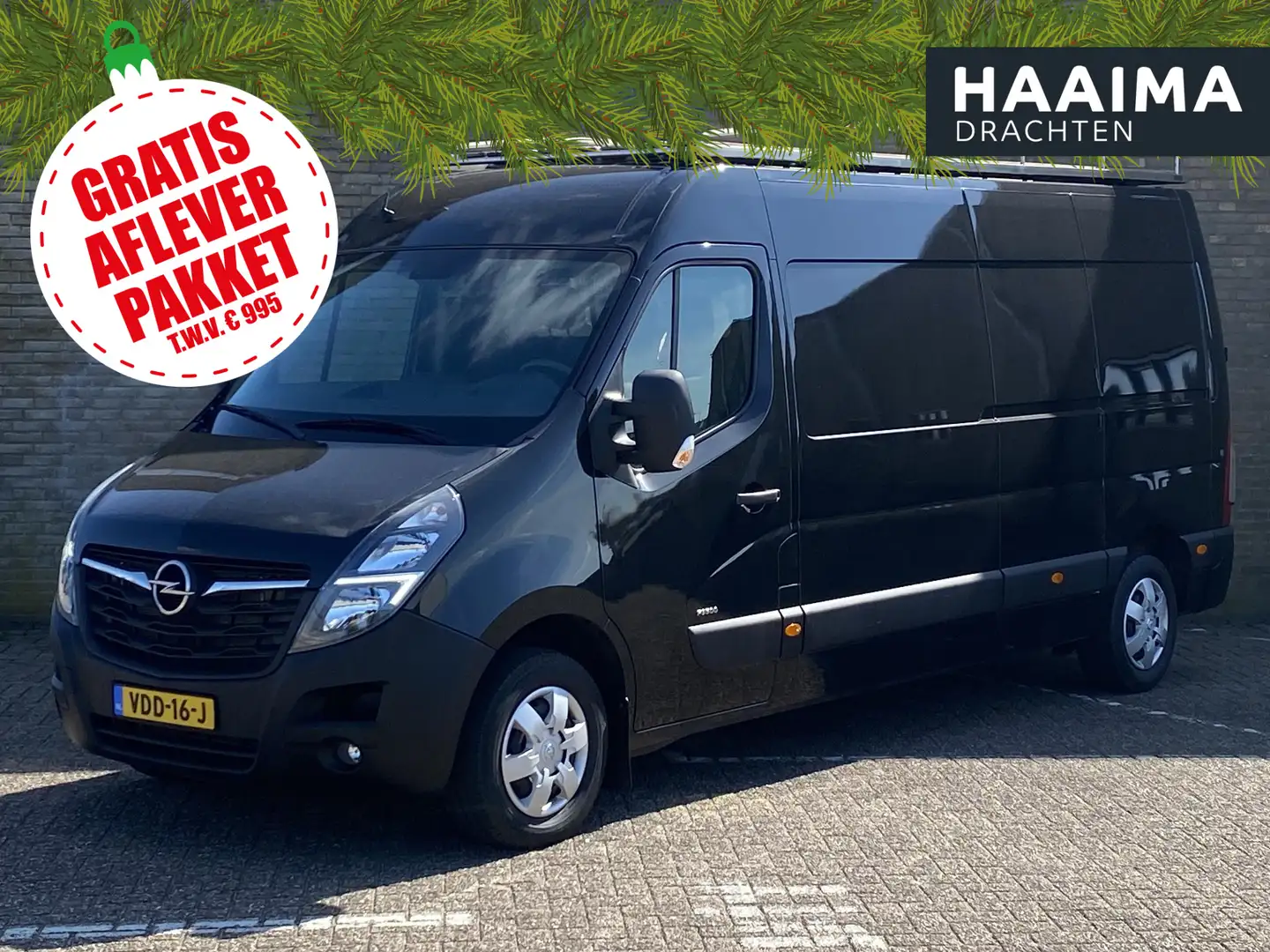 Opel Movano 2.3 Turbo L3H2 3.5t | Navigatie | Achteruitrijcame Zwart - 1