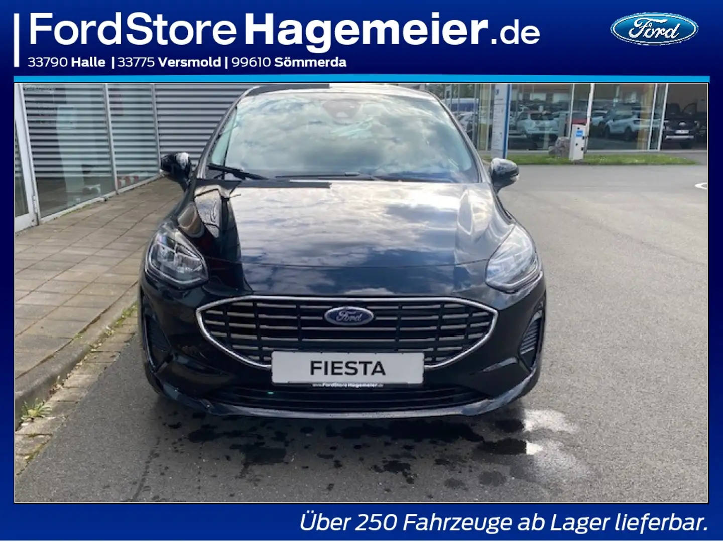 Ford Fiesta 1.1 S&S TITANIUM (JHH) Schwarz - 2