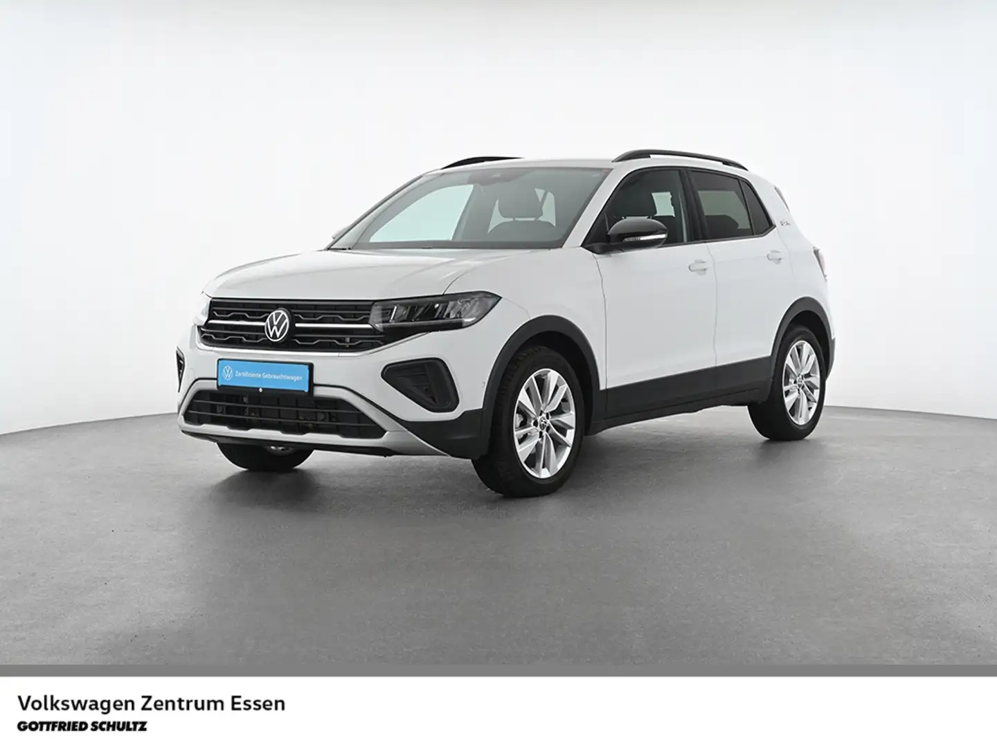 Volkswagen T-Cross Goal TSI DSG LED Navi Alu17 R-Kamera SHZ Weiß - 1