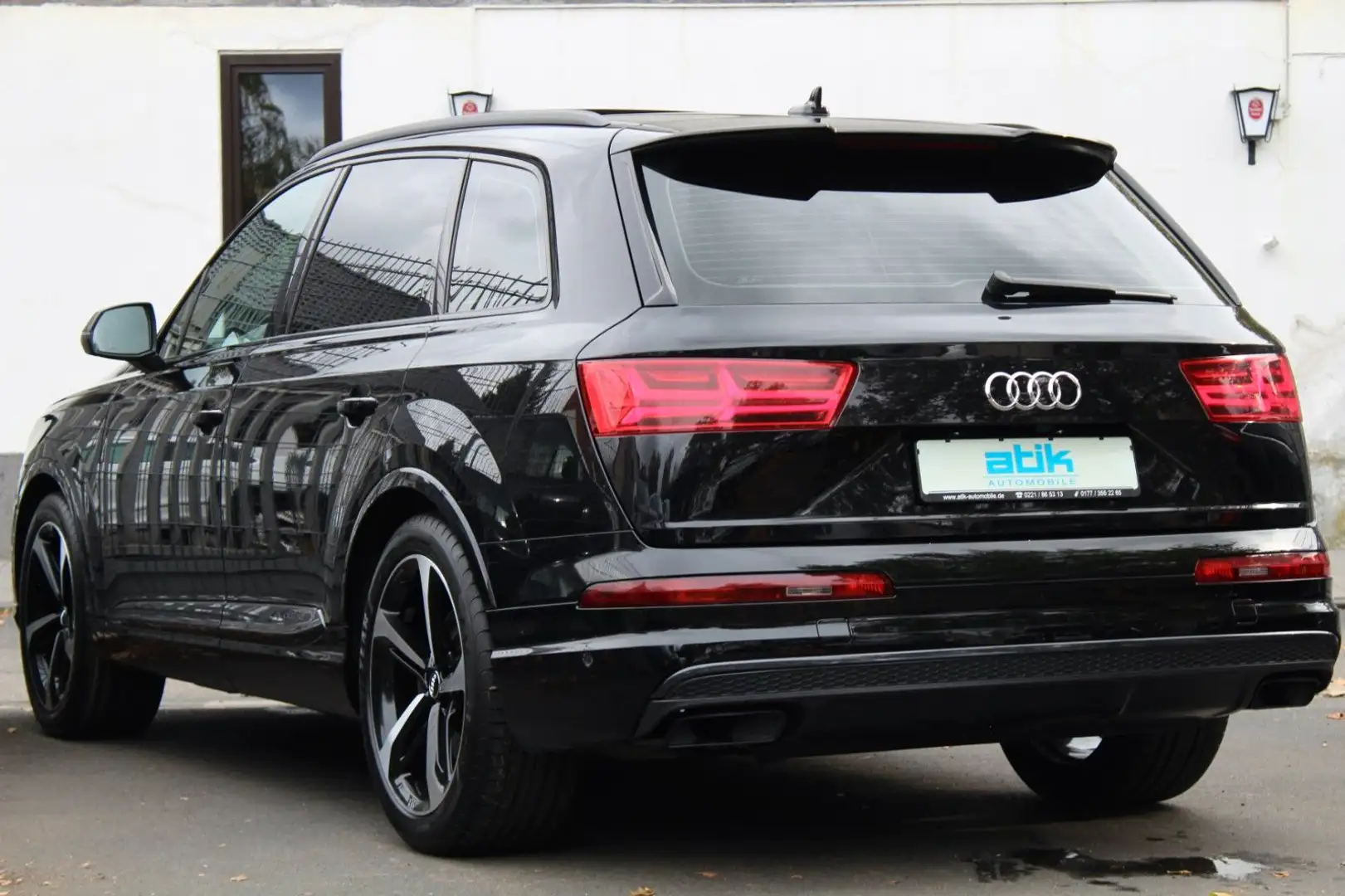 Audi Q7 50 EXCLUSIVE 3xS-LINE CARBON 360° STANDHZ 7Si Noir - 2